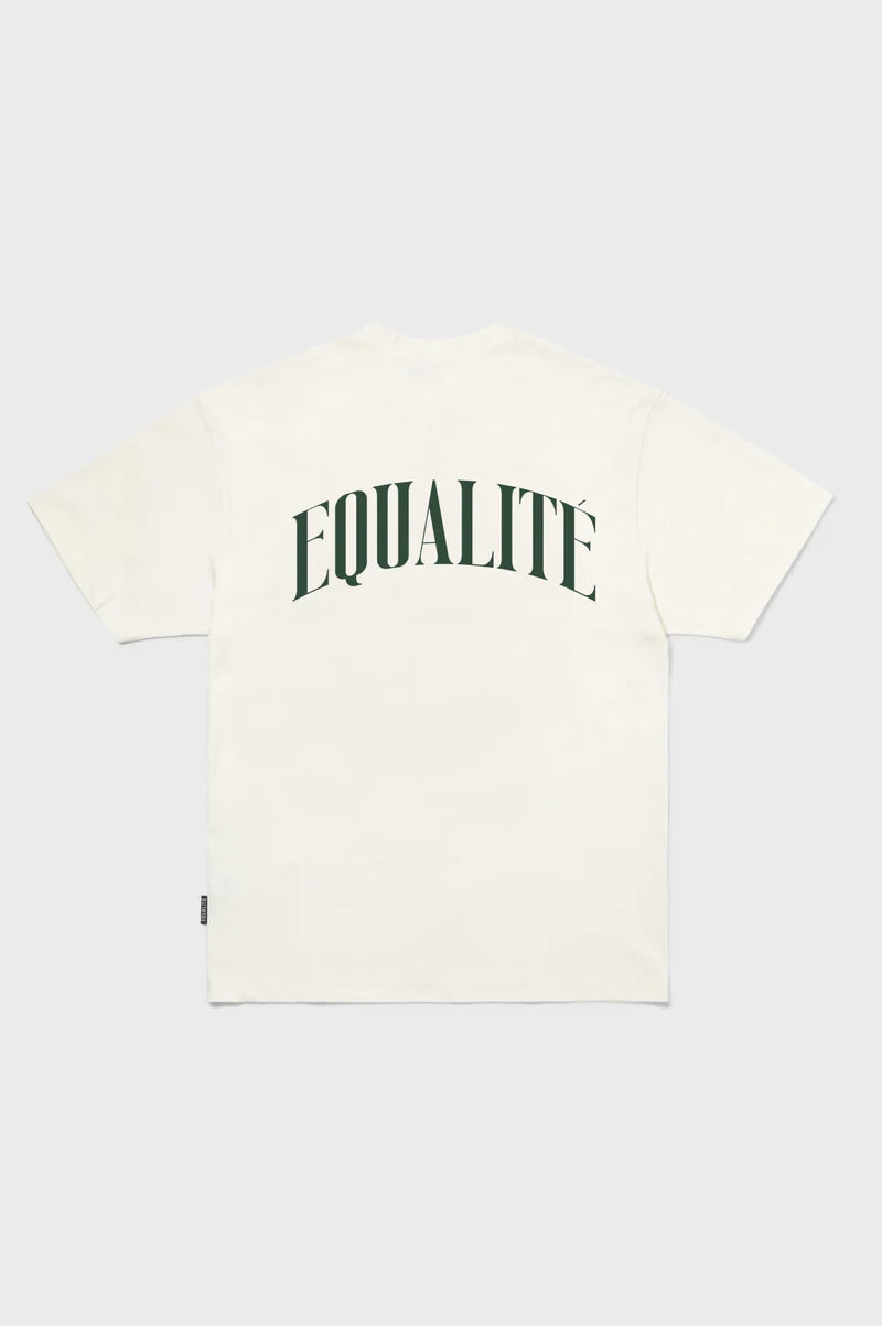 OLIVER OVERSIZED TEE OFF WHITE & GREEN