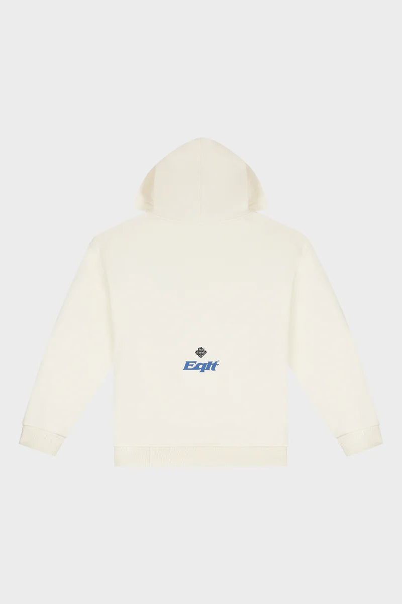JERSEY OVERSIZED HOODIE OFF-WHITE