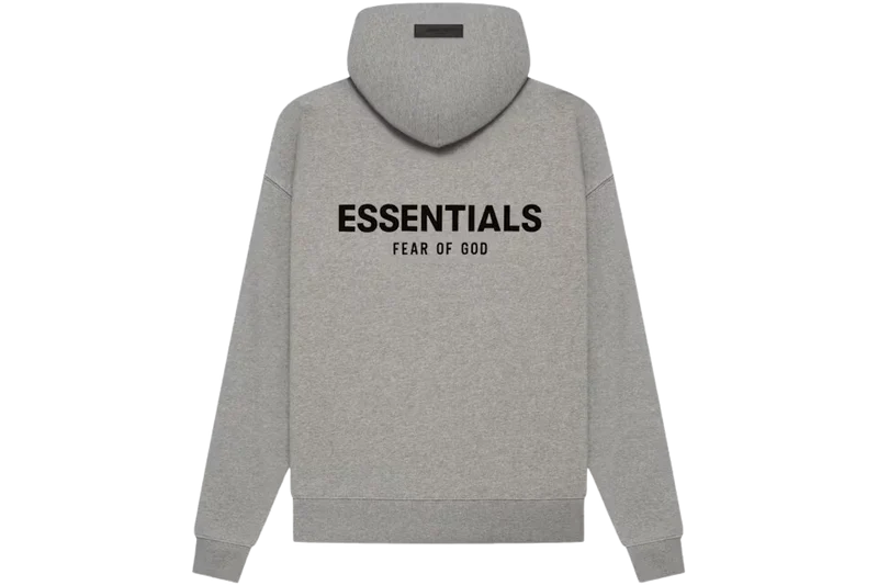 Fear of God Essentials Dark Oatmeal Hoodie