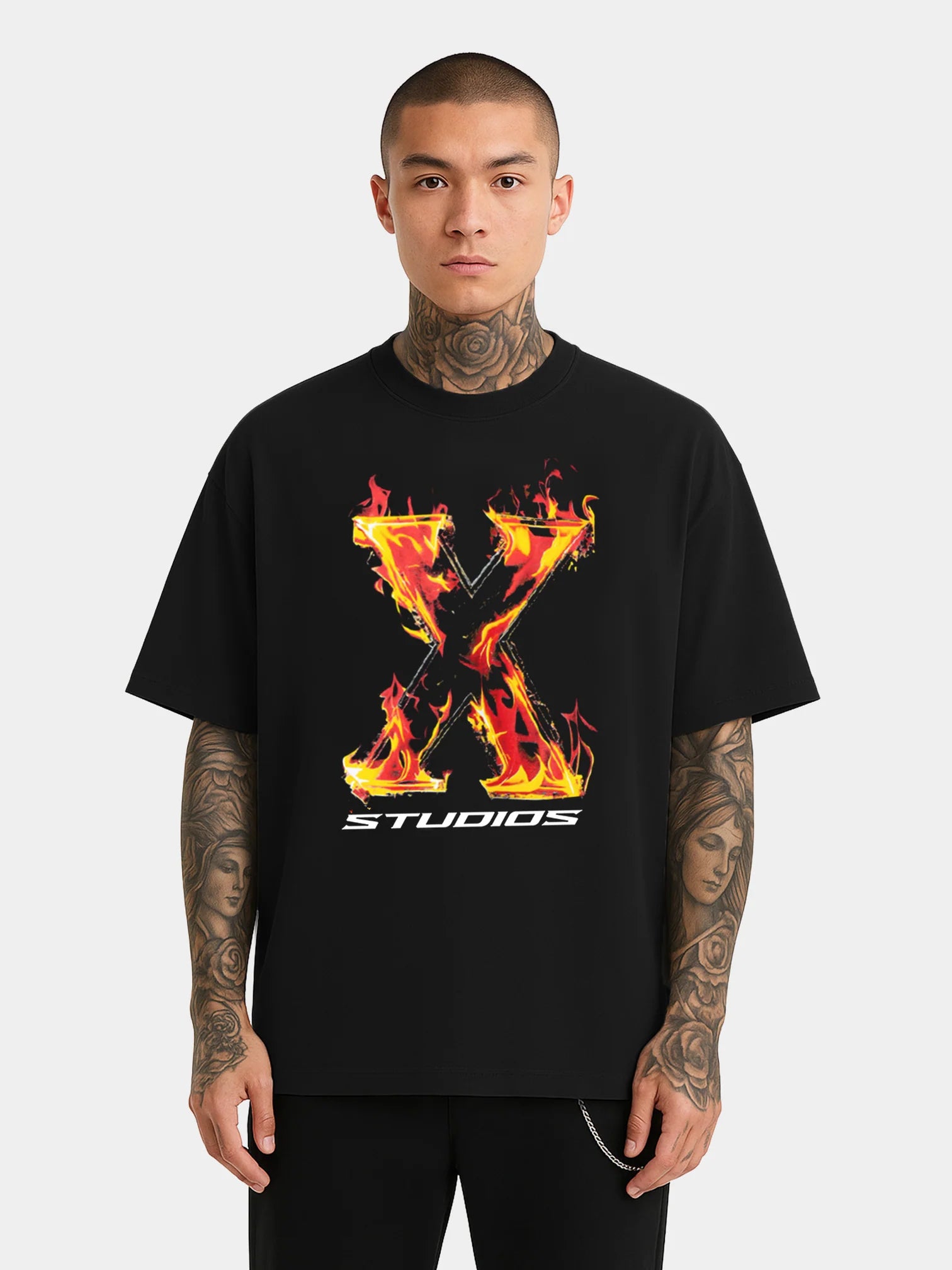 Flame Tee | Black
