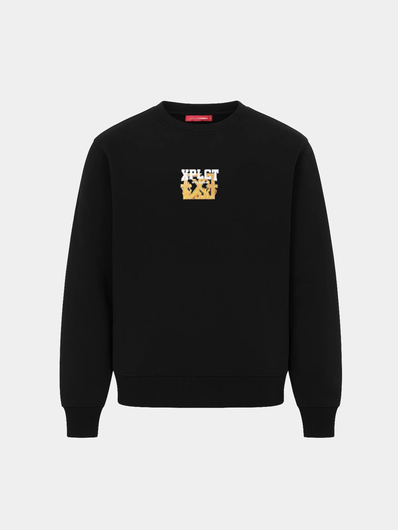 Flame Crewneck | Black