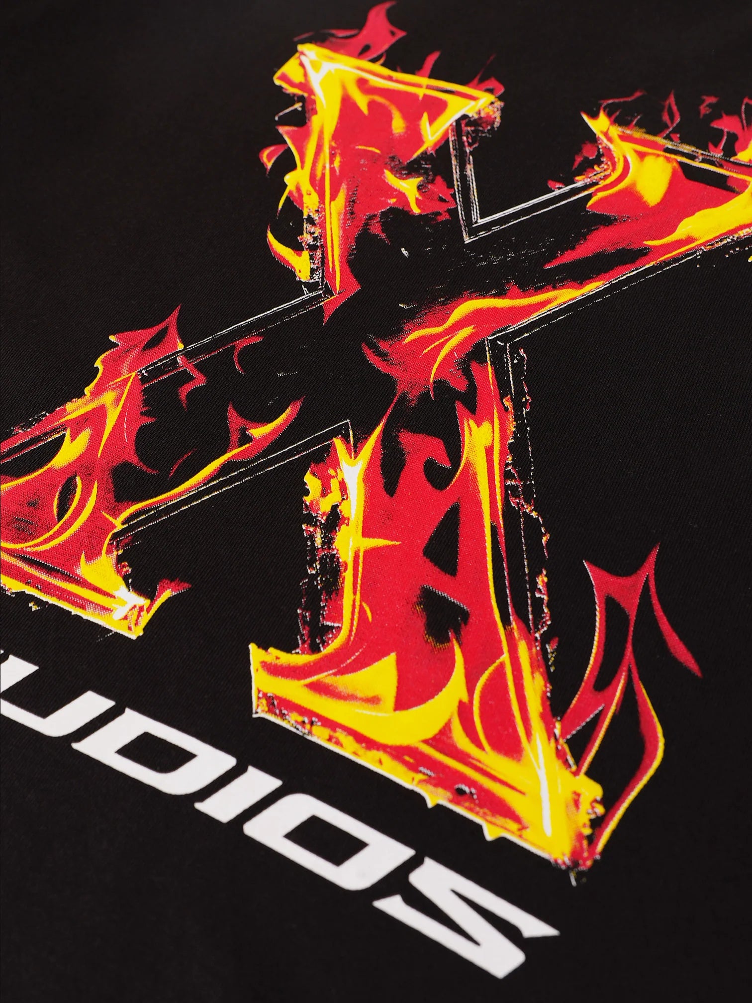 Flame Tee | Black
