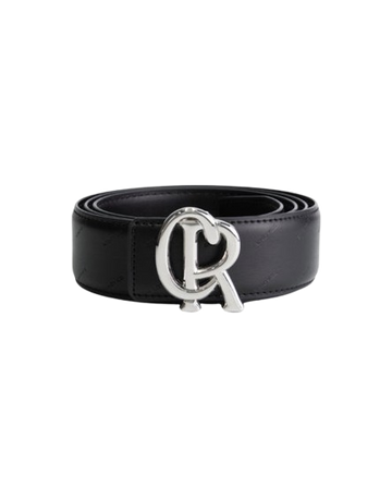 CROYEZ INITIAL BELT - BLACK - Herenriem