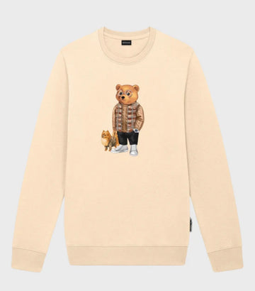 Baron Filou Organic Pullover Filou LXXXVII Beige