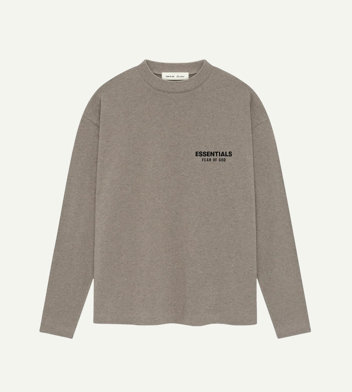 Fear Of God - Essentials Longsleeve Heren - Homestead Heather