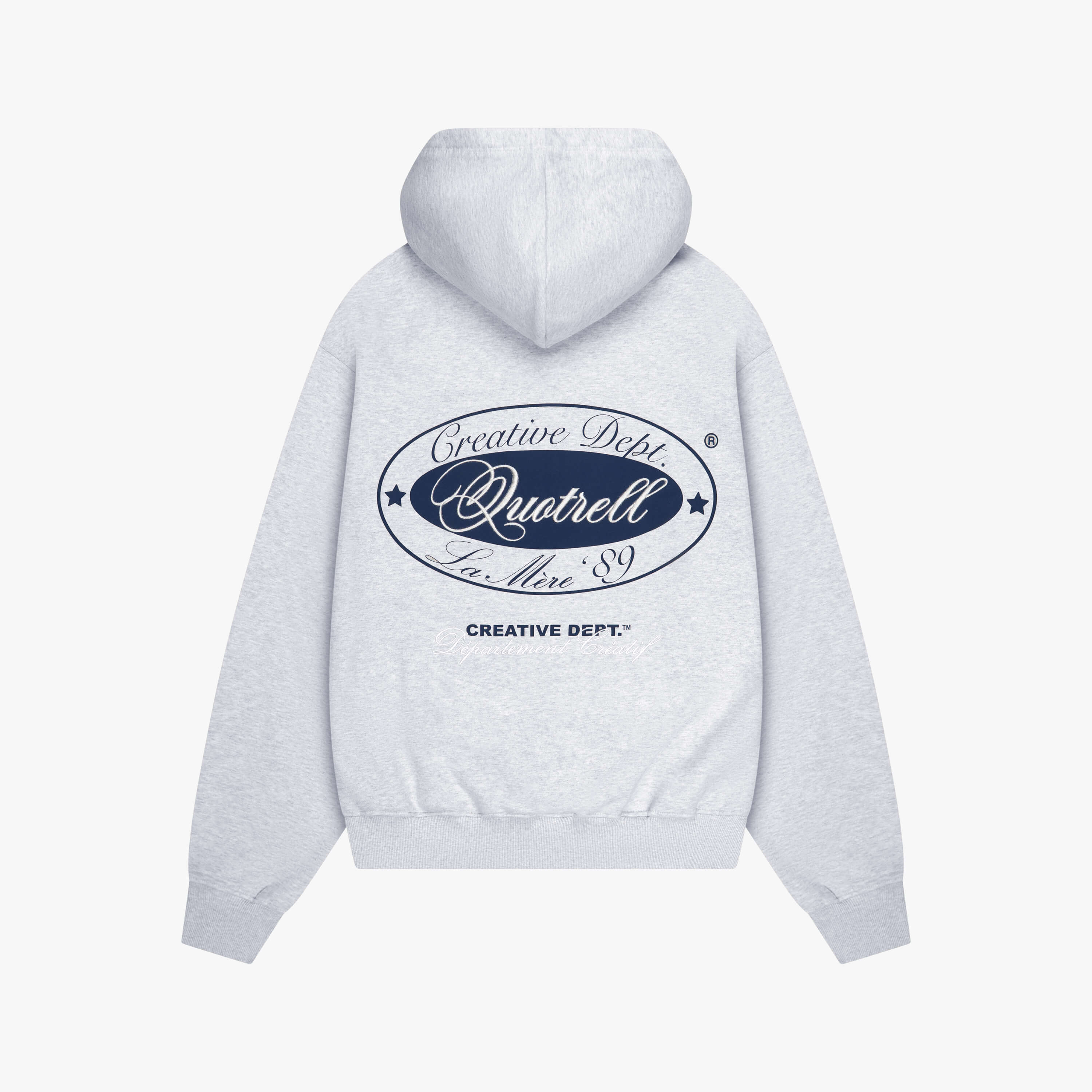 LA MERE HOODIE | GREYMELEE/BLUE