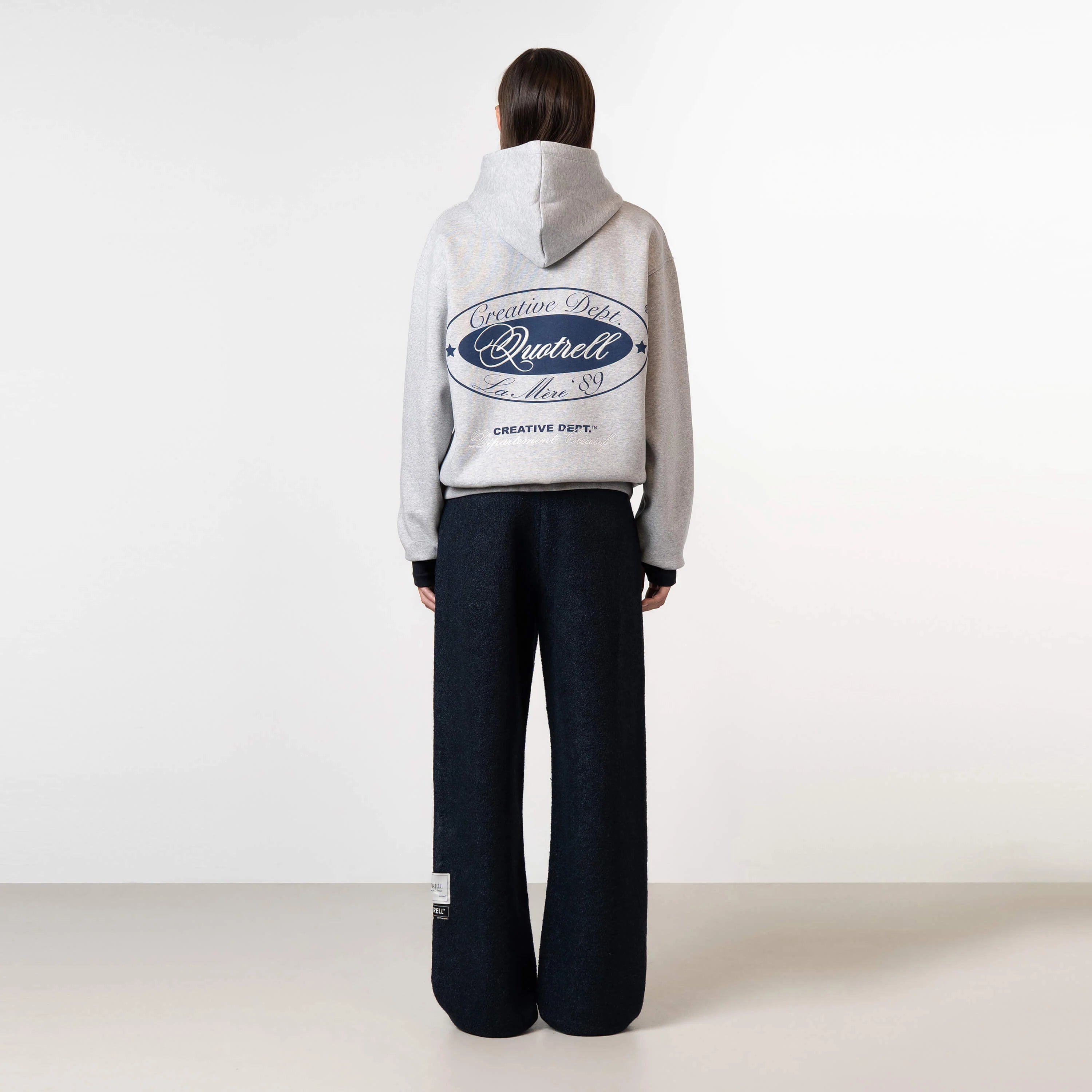LA MERE HOODIE | GREYMELEE/BLUE