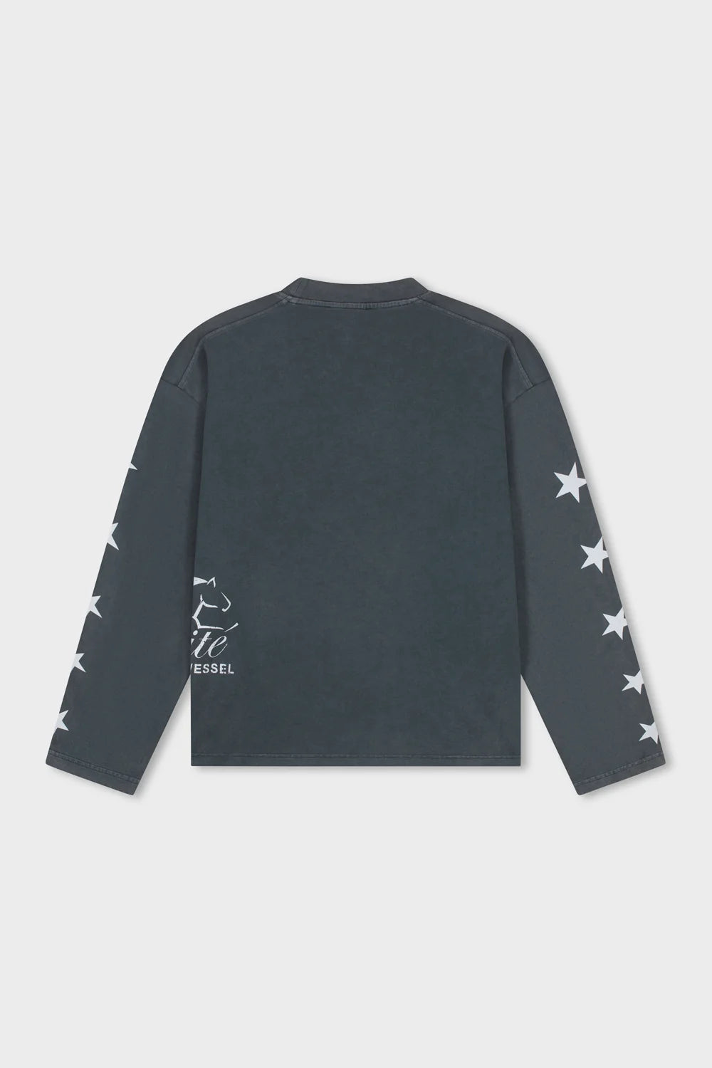 Equalité Horse Oversized Longsleeve Tee Washed Grey