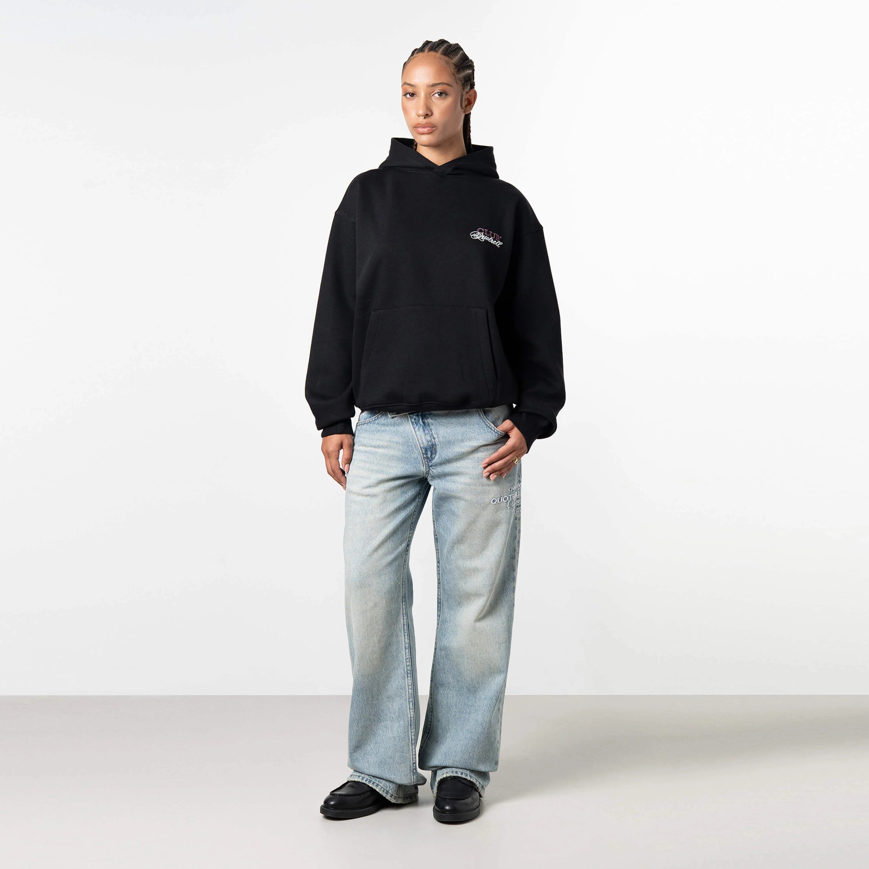FUTURA HOODIE | BLACK/WHITE