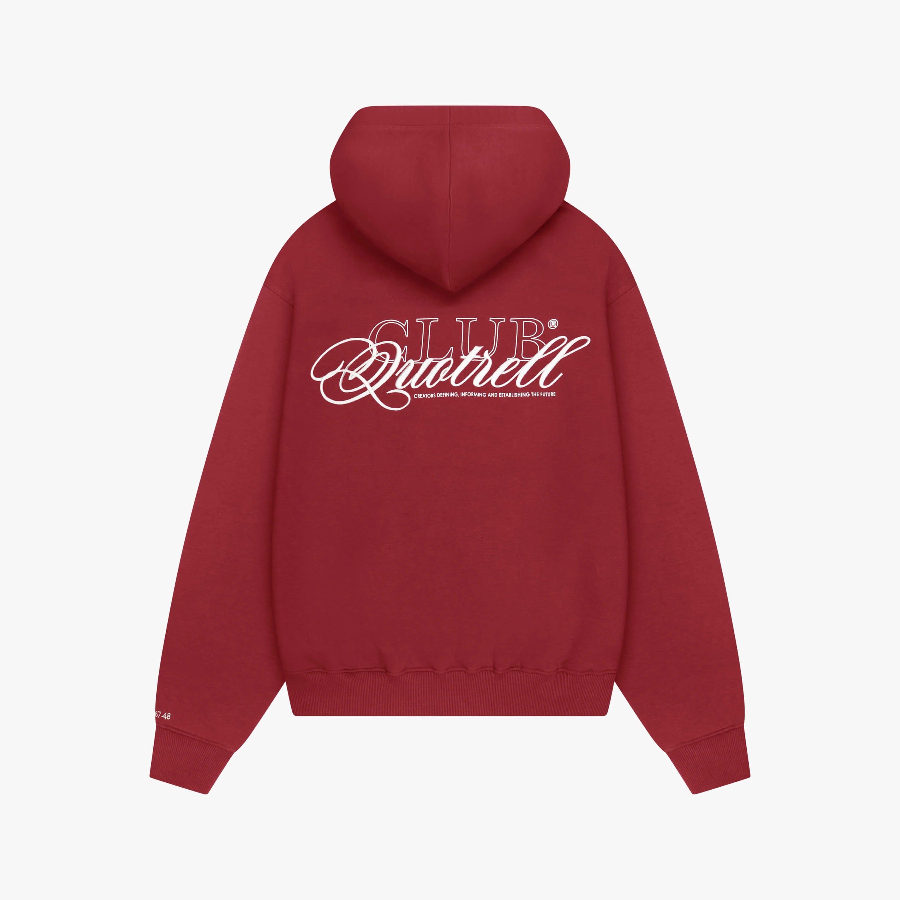 FUTURA HOODIE | BORDEAUX/WHITE