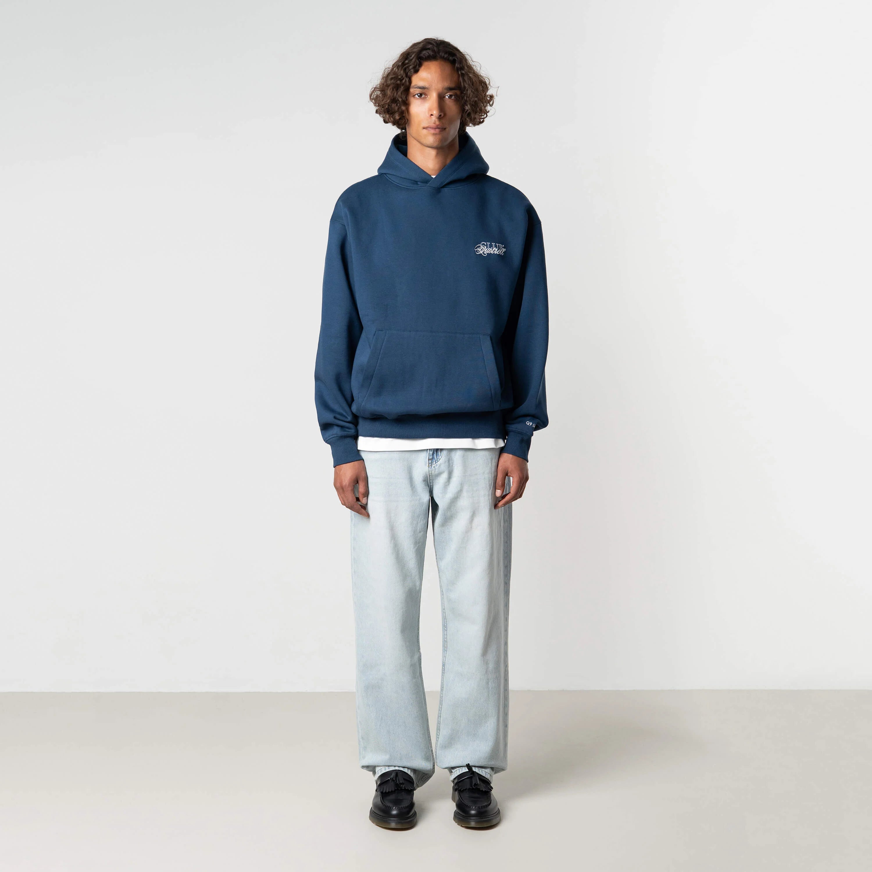 FUTURA HOODIE | NAVY/WHITE