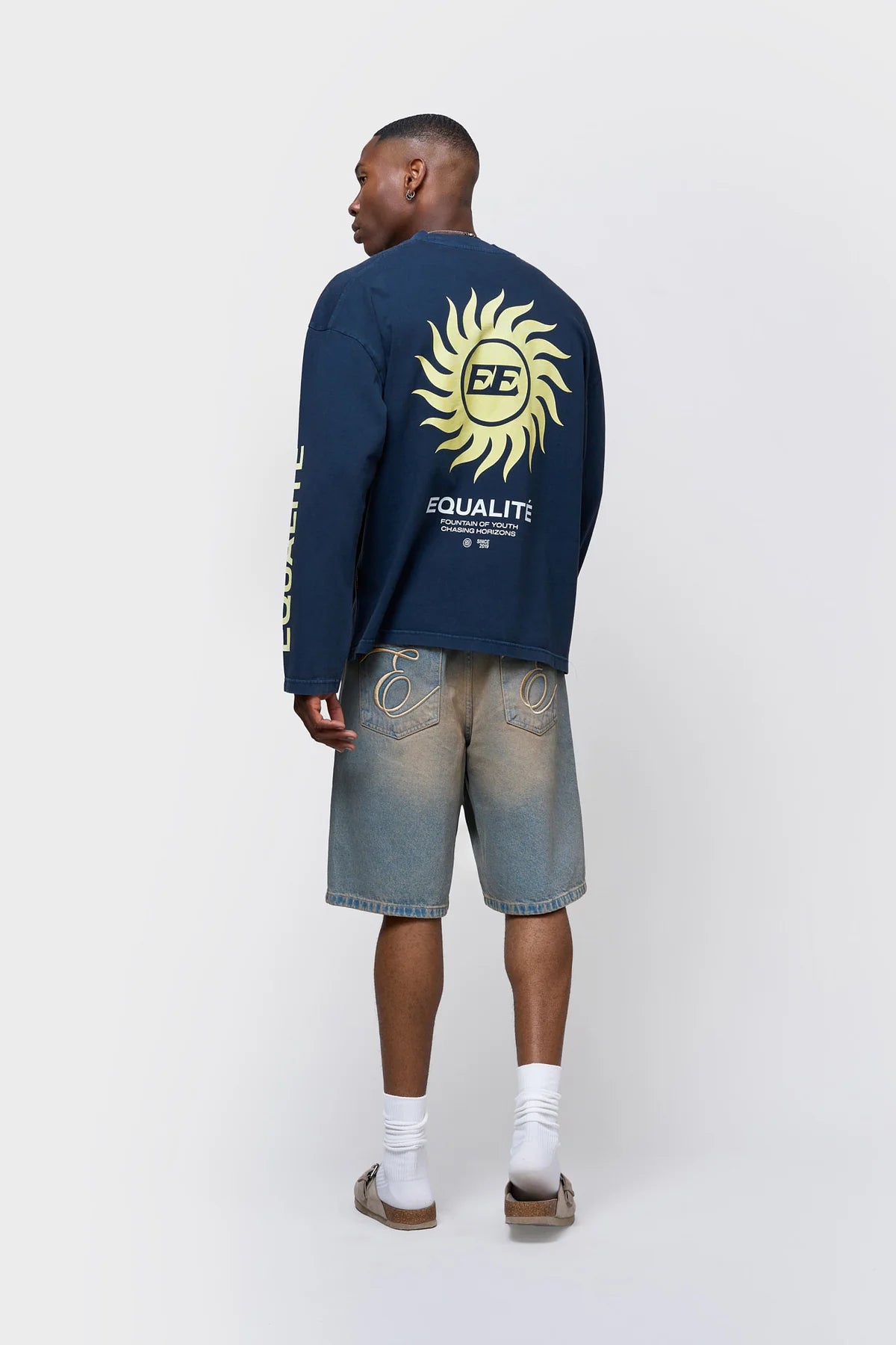 SUNNY LONGSLEEVE TEE NAVY