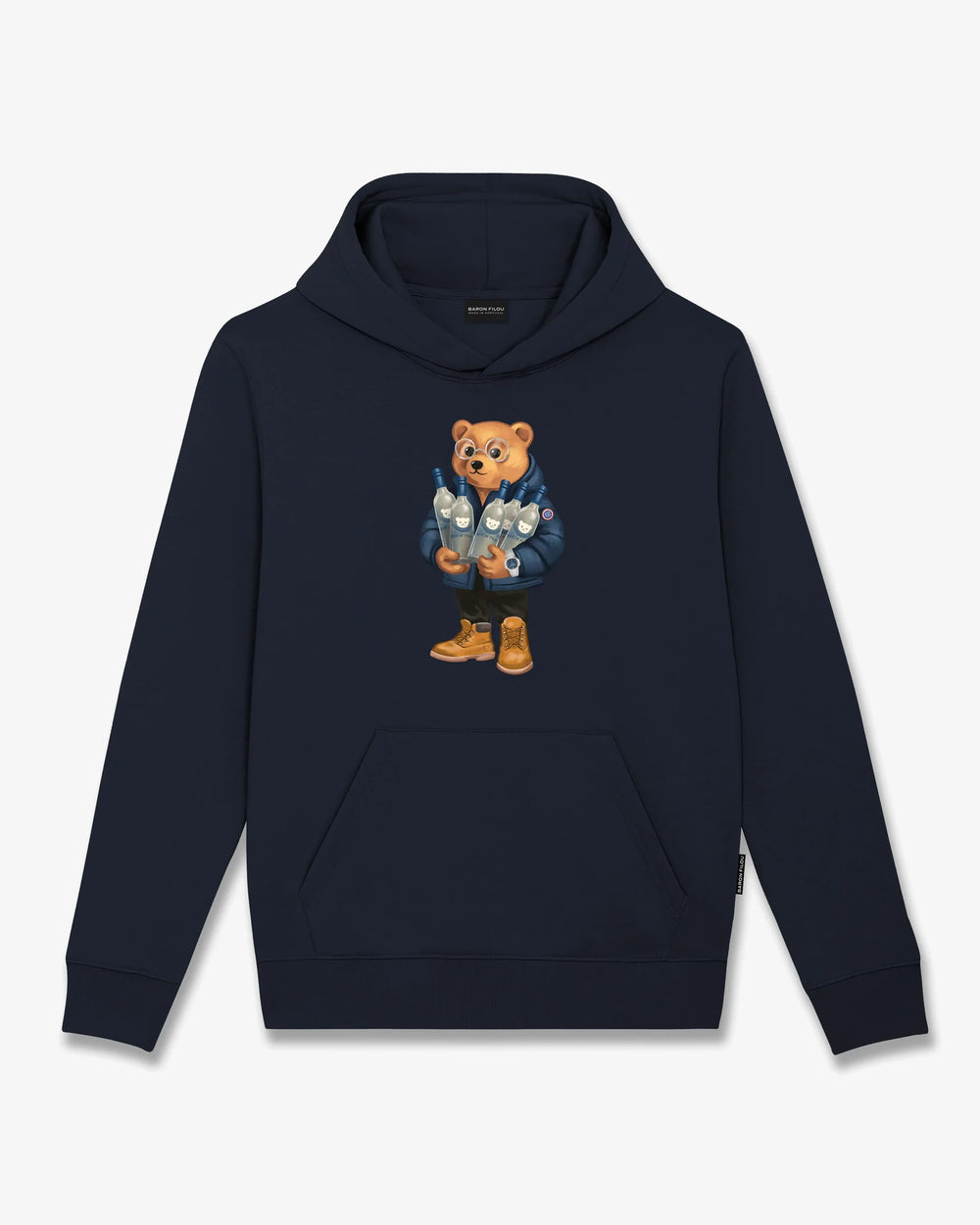 Baron Filou - Hoodie Filou 190 - Oxford Blue