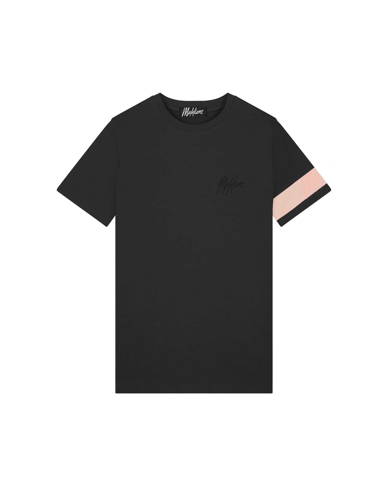 Malelions Heren Captain T-Shirt | Zwart