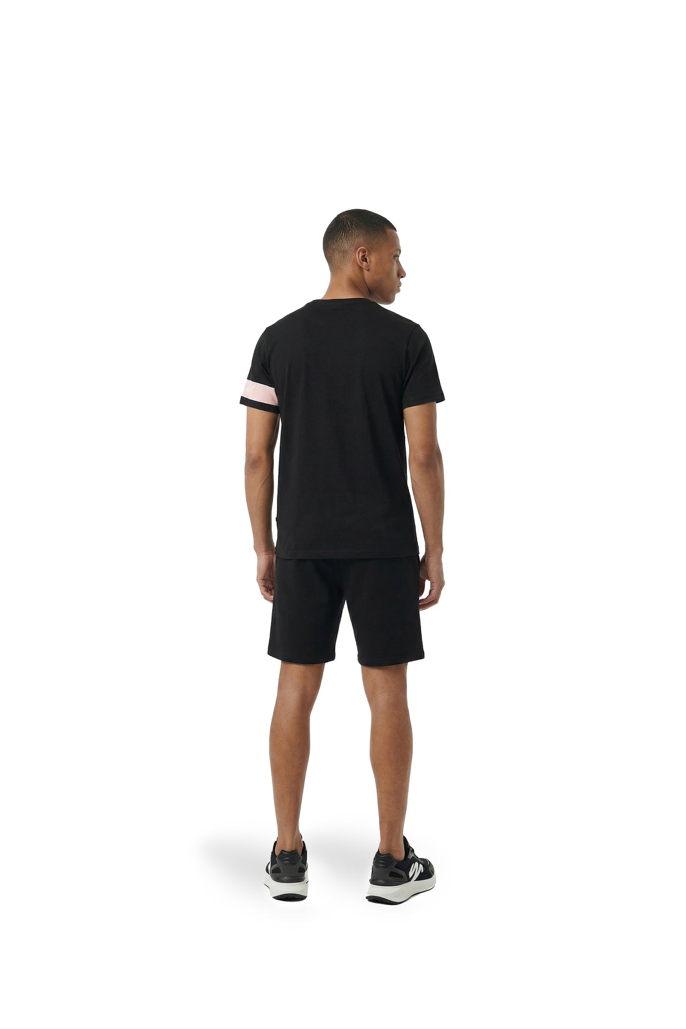 Malelions Heren Captain T-Shirt | Zwart