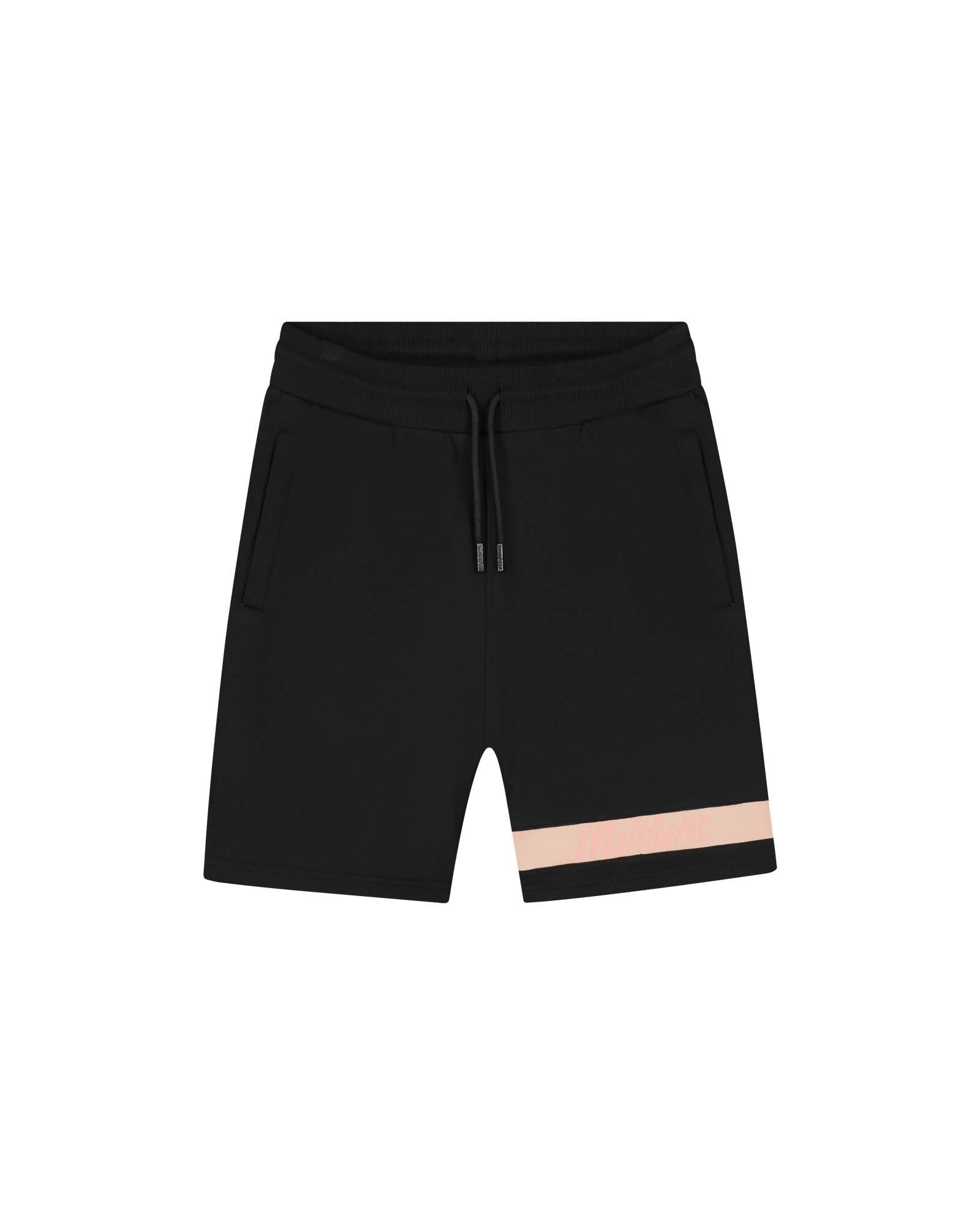 Malelions Heren Captain Shorts | Zwart