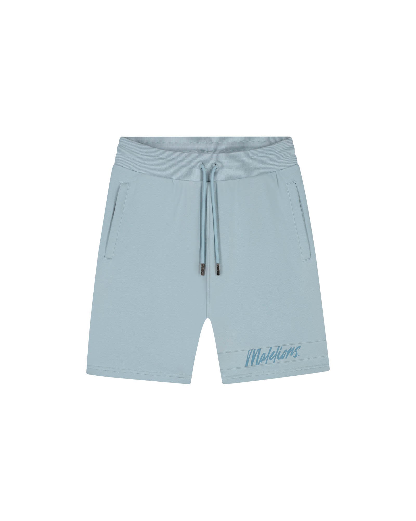 Malelions Heren Captain Shorts | Ice Blue