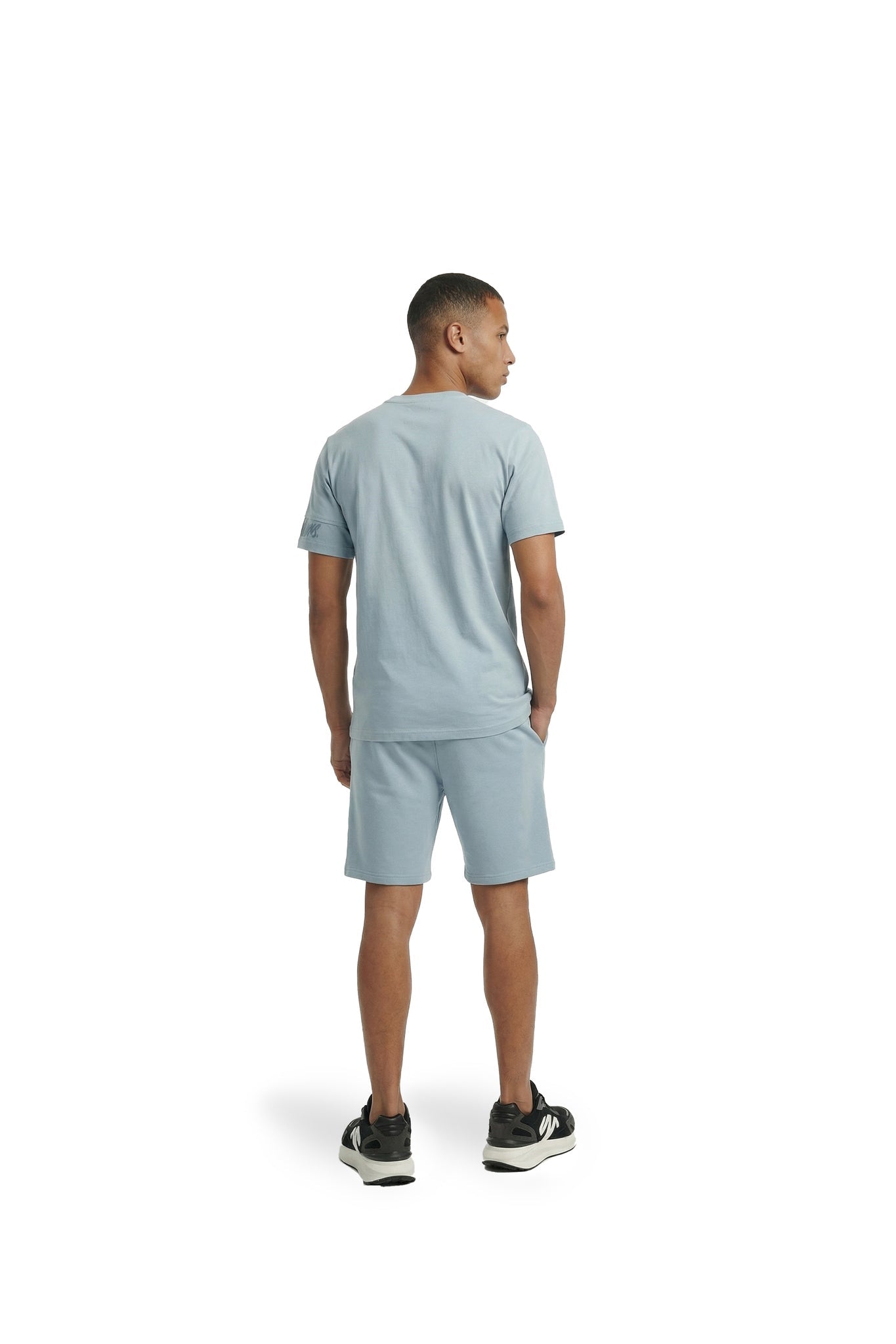 Malelions Heren Captain Shorts | Ice Blue