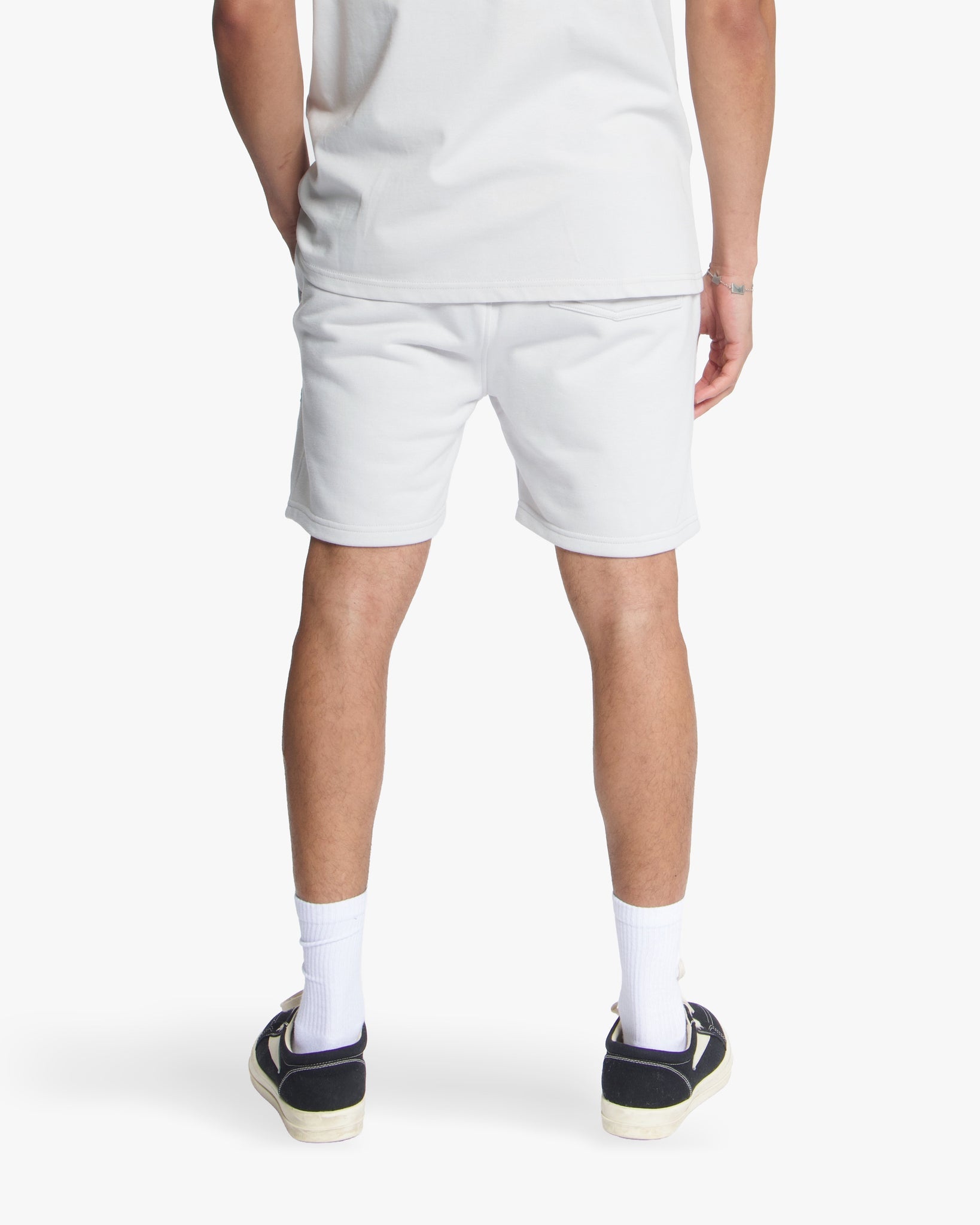 Croyez Sprayed Atelier Short | Lichtgrijs