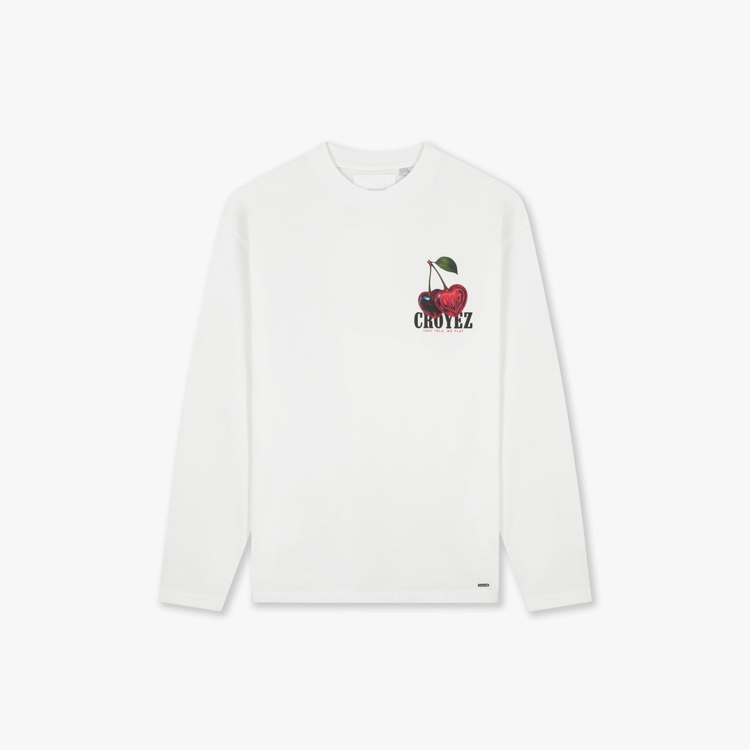 Croyez Cerise D'Amour Longsleeve | Wit