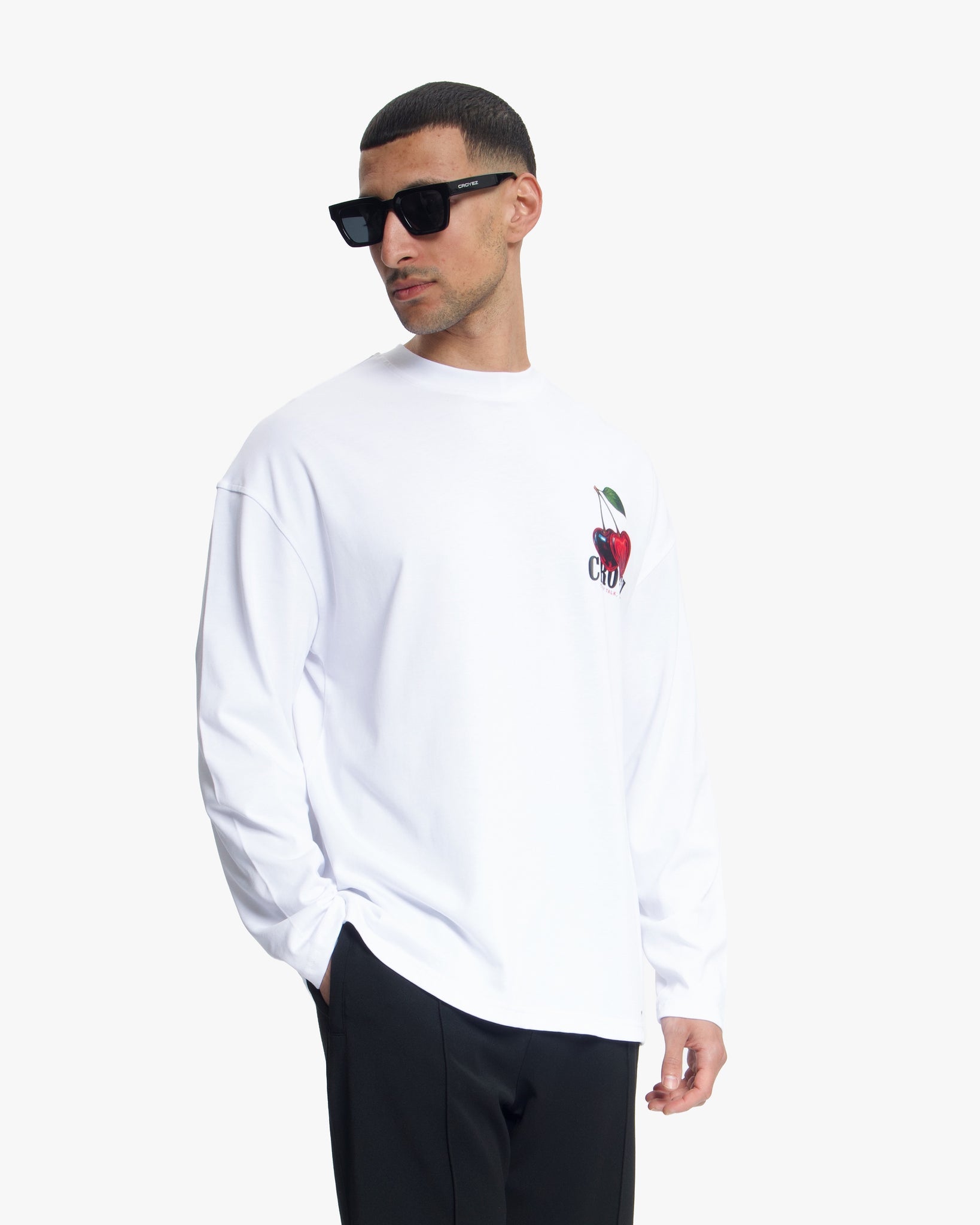 Croyez Cerise D'Amour Longsleeve | Wit