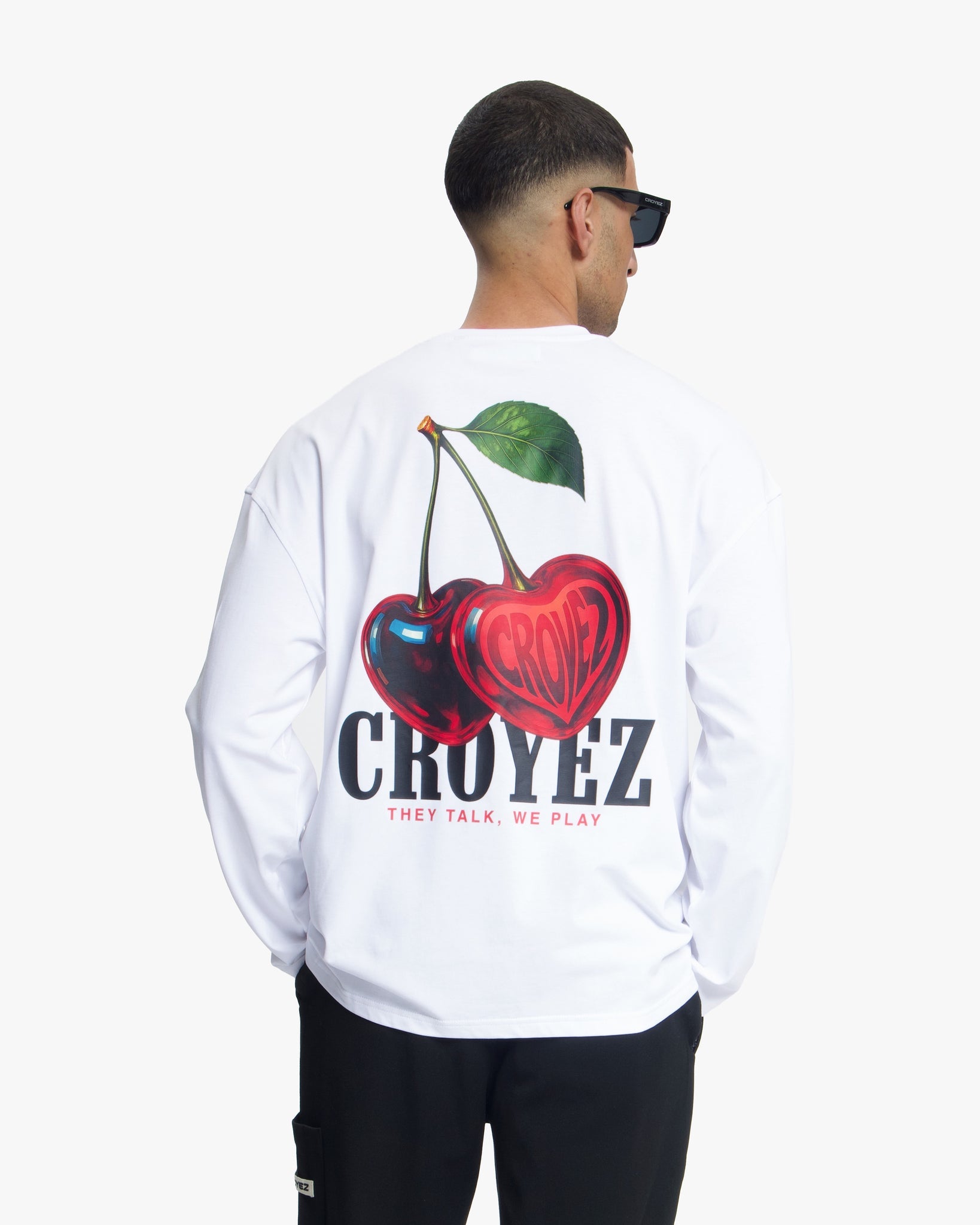 Croyez Cerise D'Amour Longsleeve | Wit