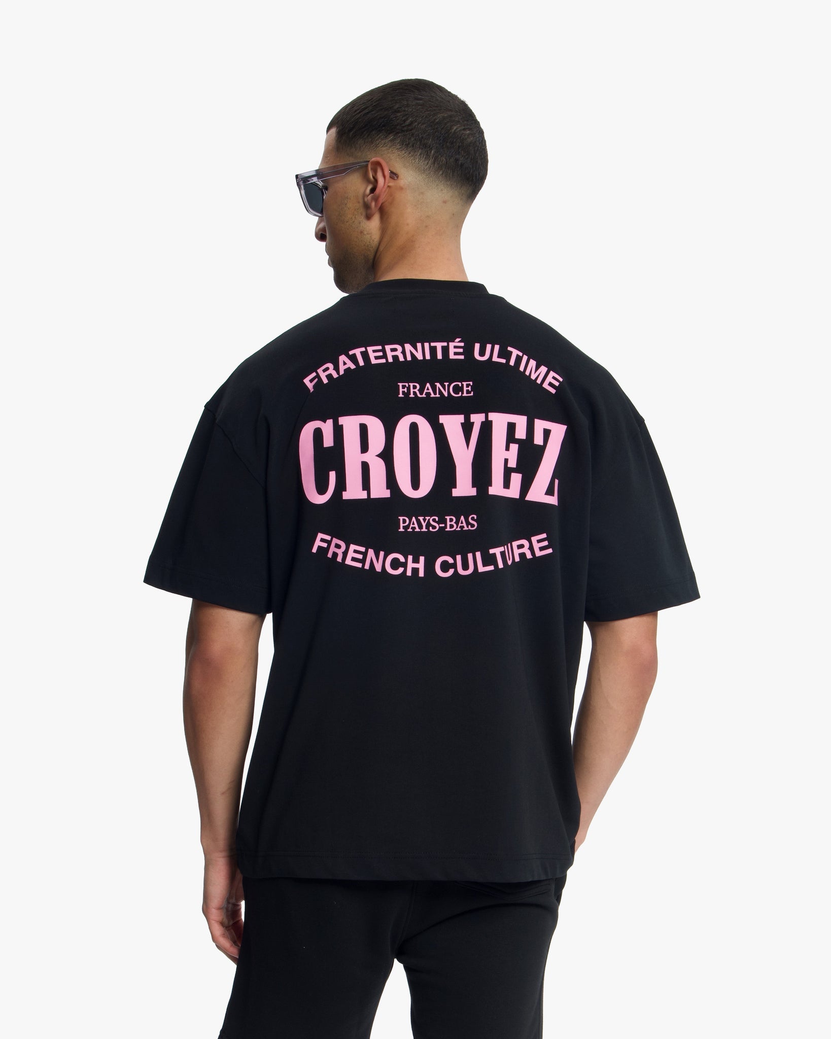 Croyez Stamp T-Shirt | Zwart