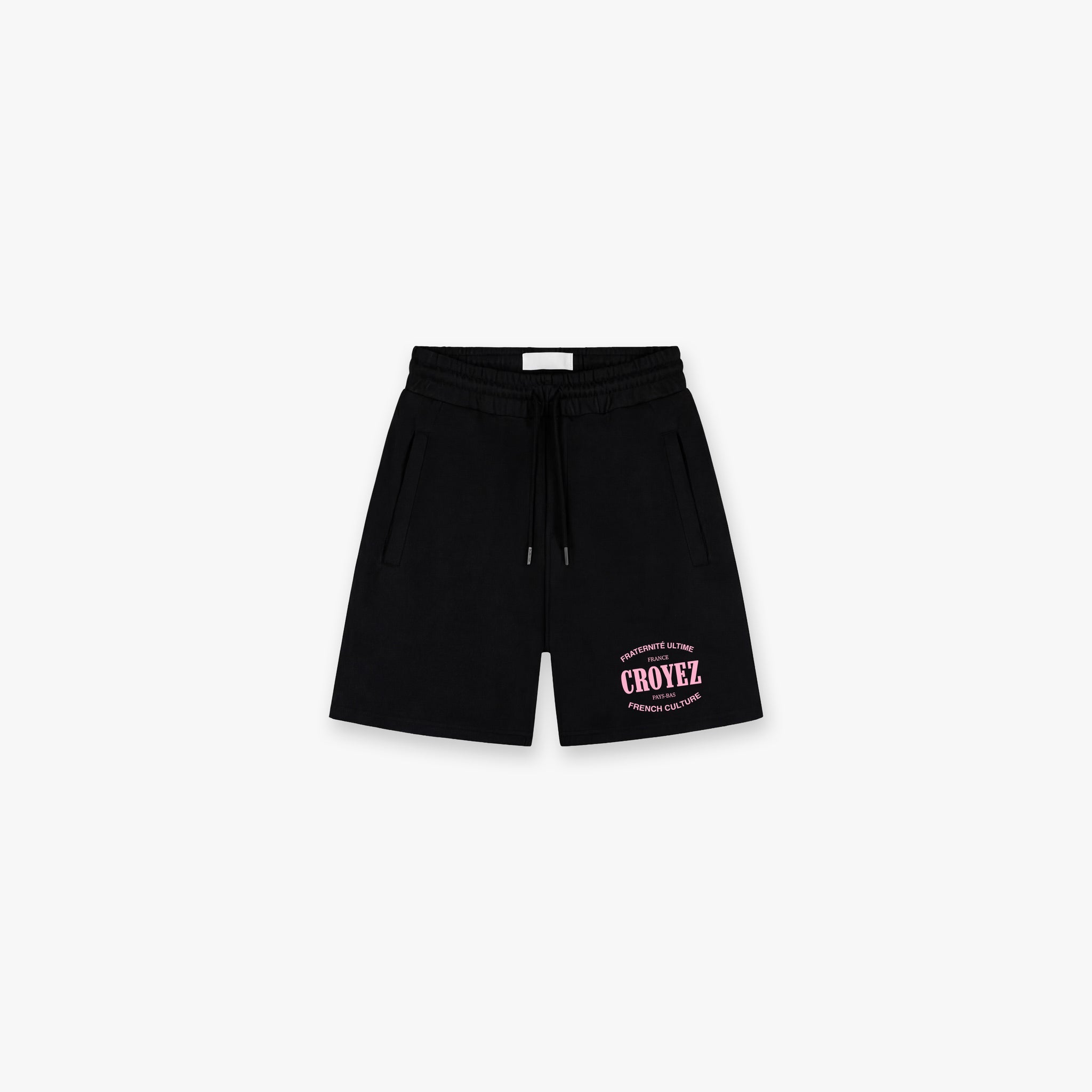 Croyez Stamp Shorts | Black