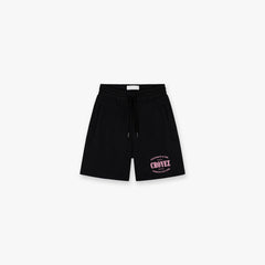 Croyez - Stamp Shorts - Black - Katoenen korte herenbroek