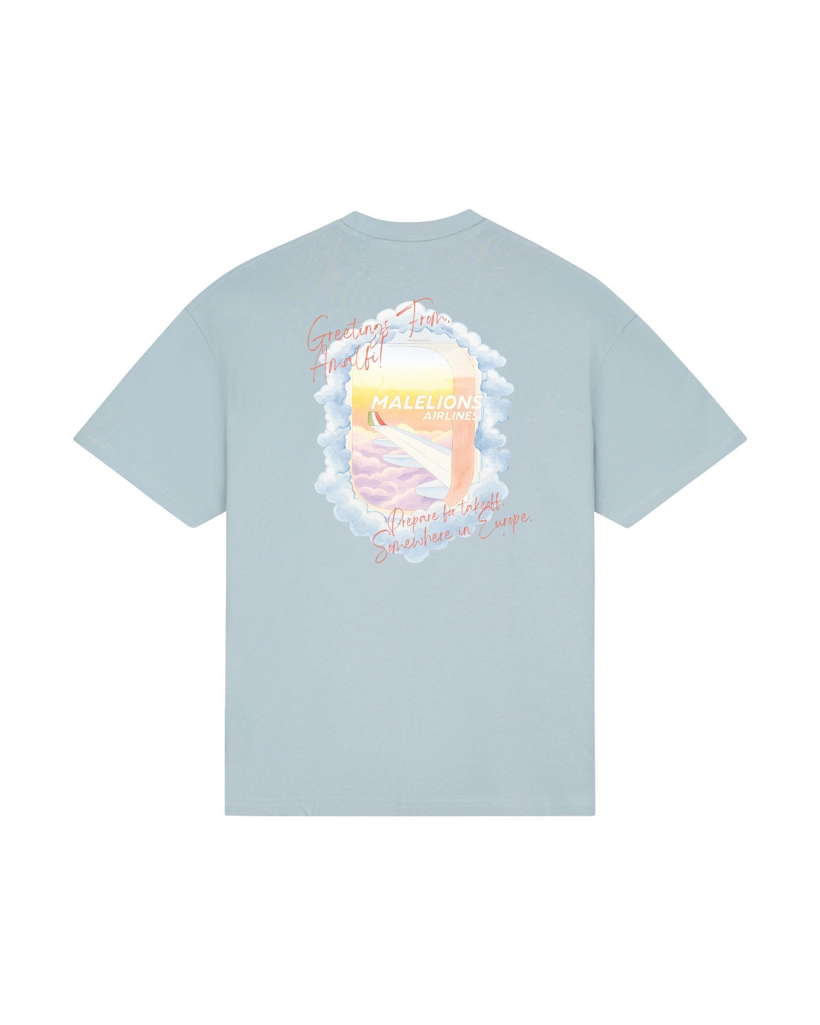 Malelions Men Daydream T-Shirt | Ice Blue
