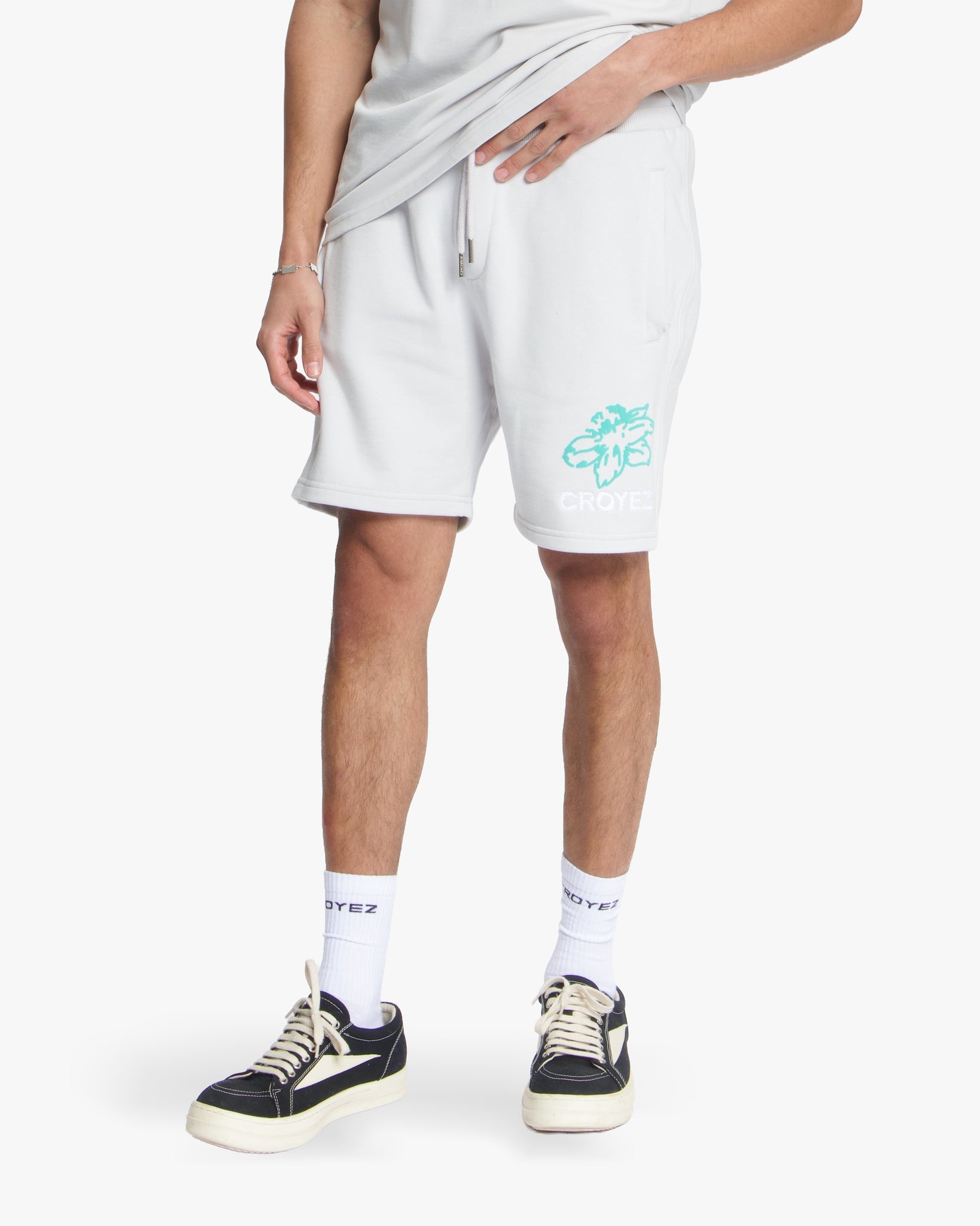 Croyez Gardener Shorts | Light Grey