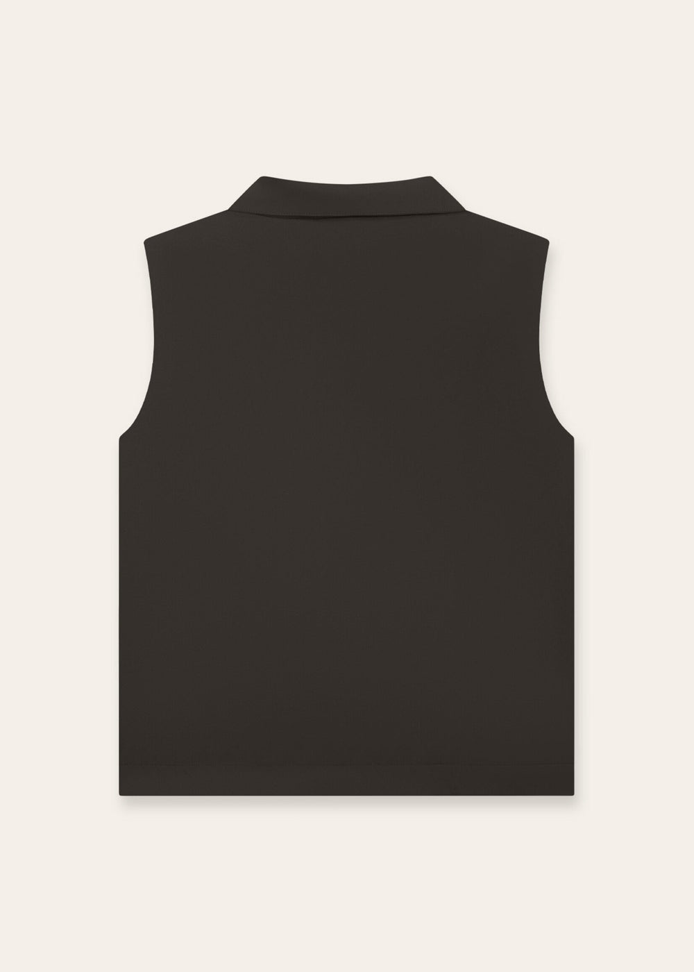 TriaD'oro - Bodywarmer - Brown - Mouwloos herenjack met stretch