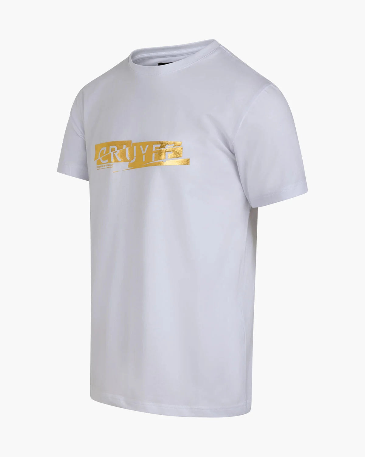 SENDIDO TEE WHITE/GOLD