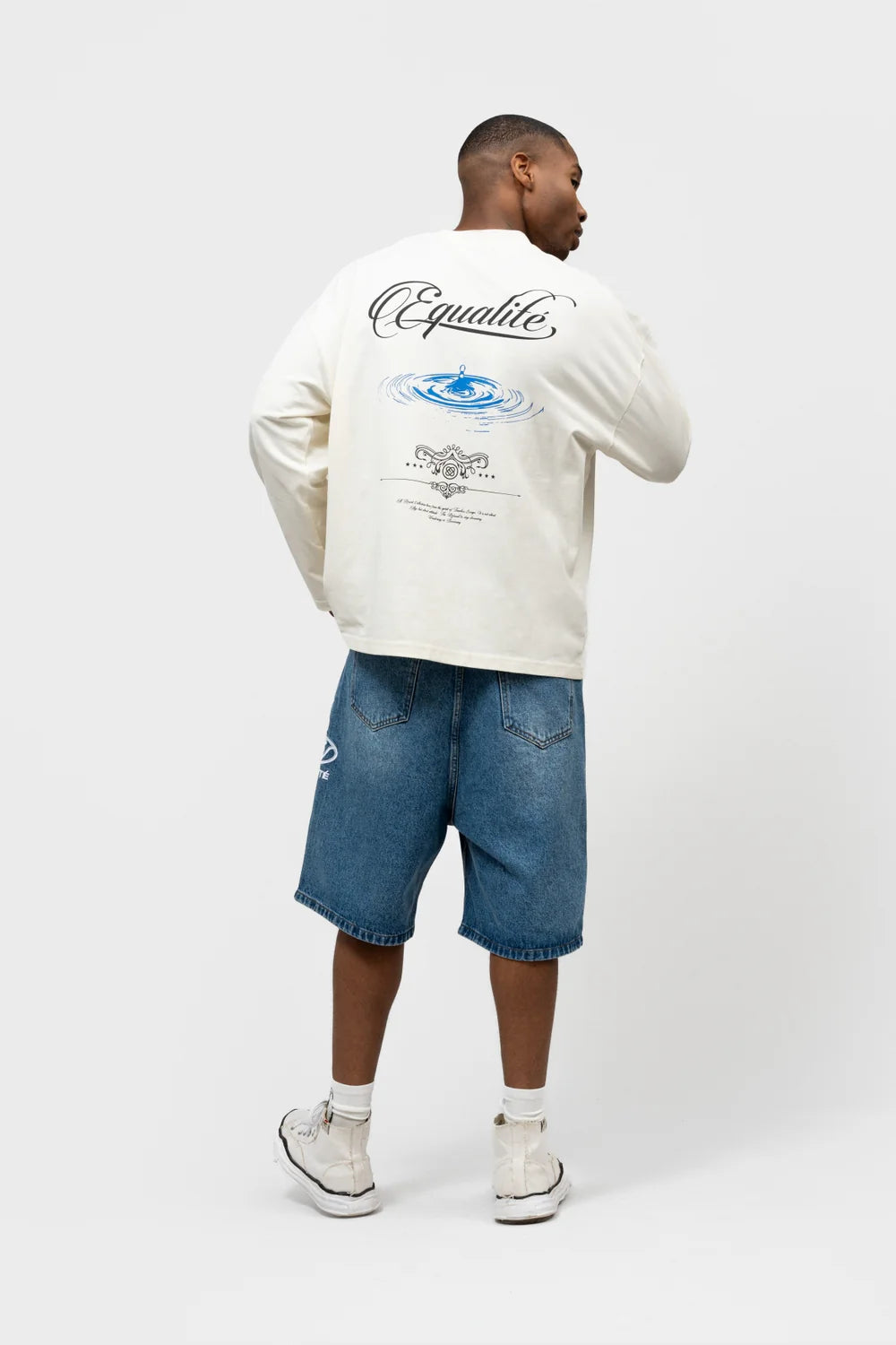 EDEN OVERSIZED LONGSLEEVE TEE | OFFWHITE
