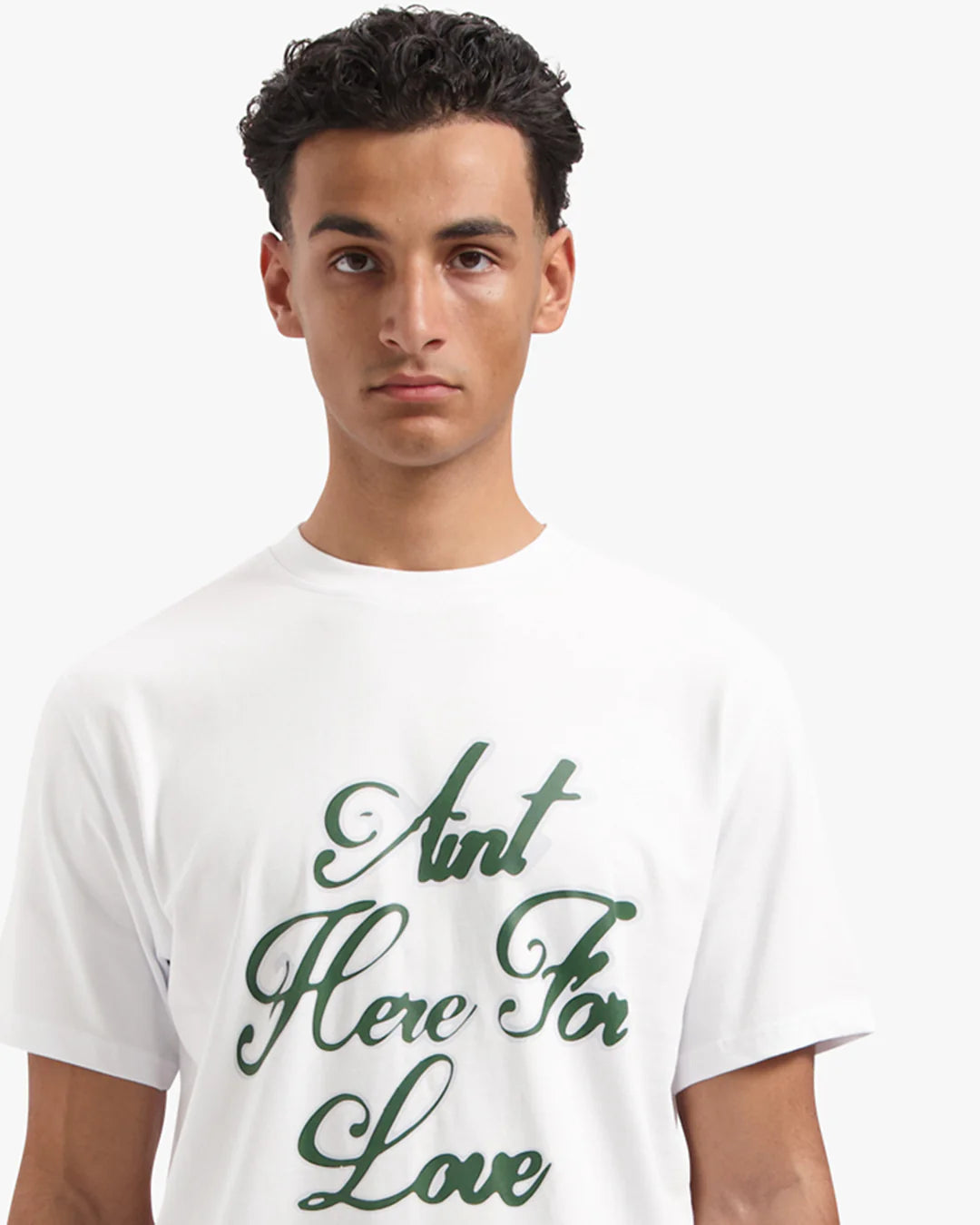 Croyez Aint Here For Love T-Shirt | White