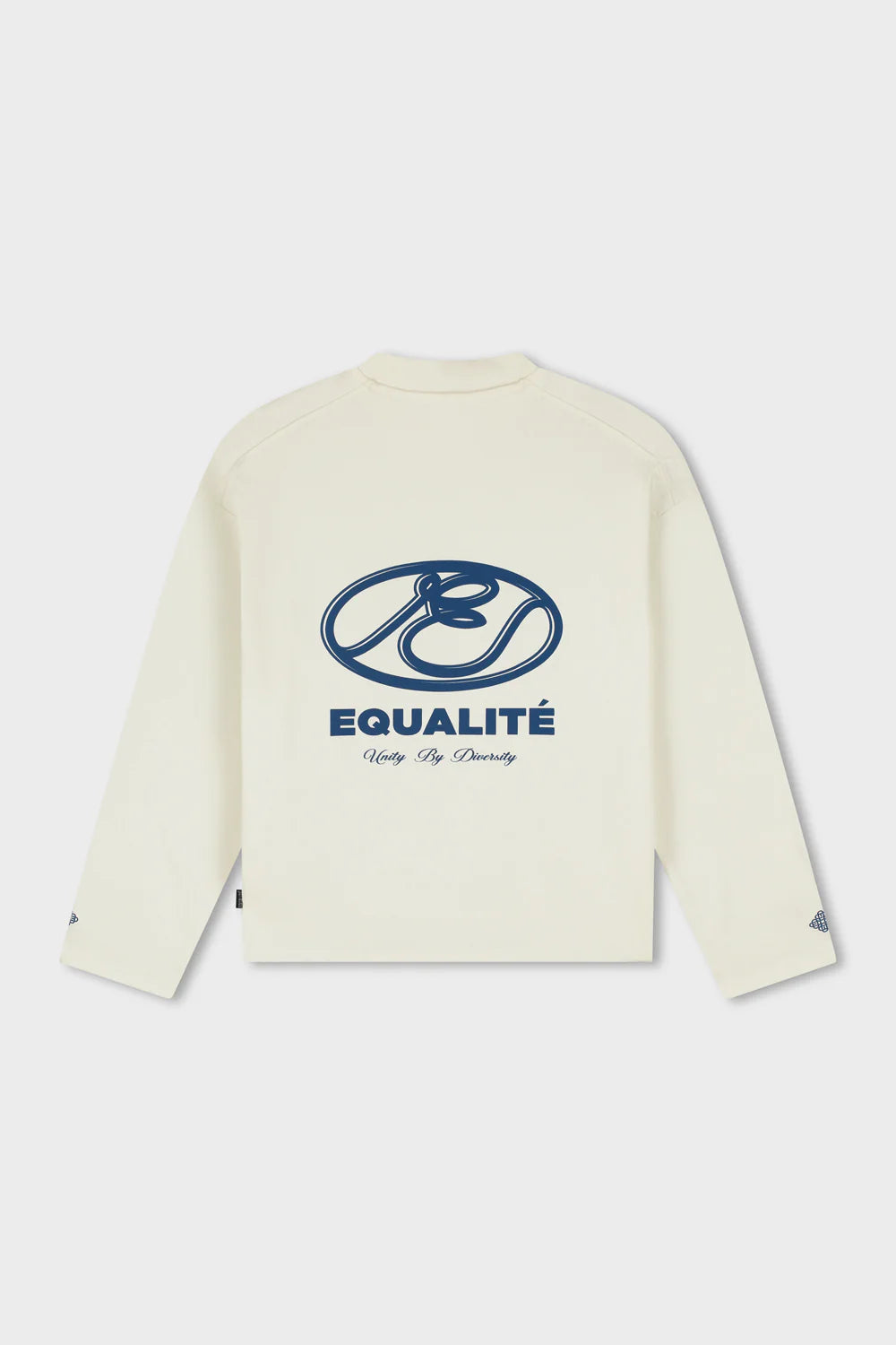 ARID OVERSIZED LONGSLEEVE TEE | OFFWHITE & BLUE