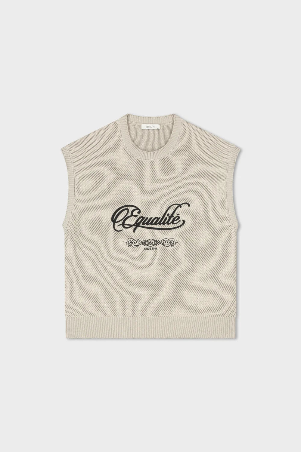 LUMI KNIT TANKTOP- BEIGE