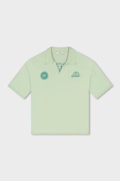 Equalité - BEAU KNIT POLO - SOFT LIGHT GREEN