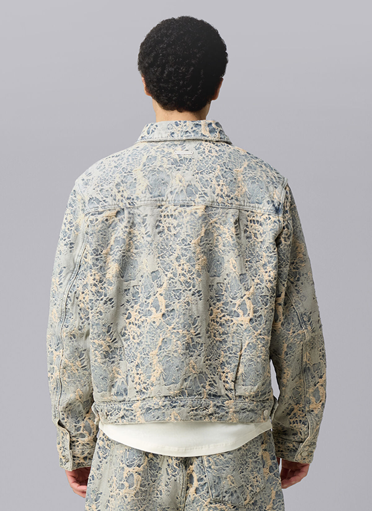 JACQUARD DENIM JACK