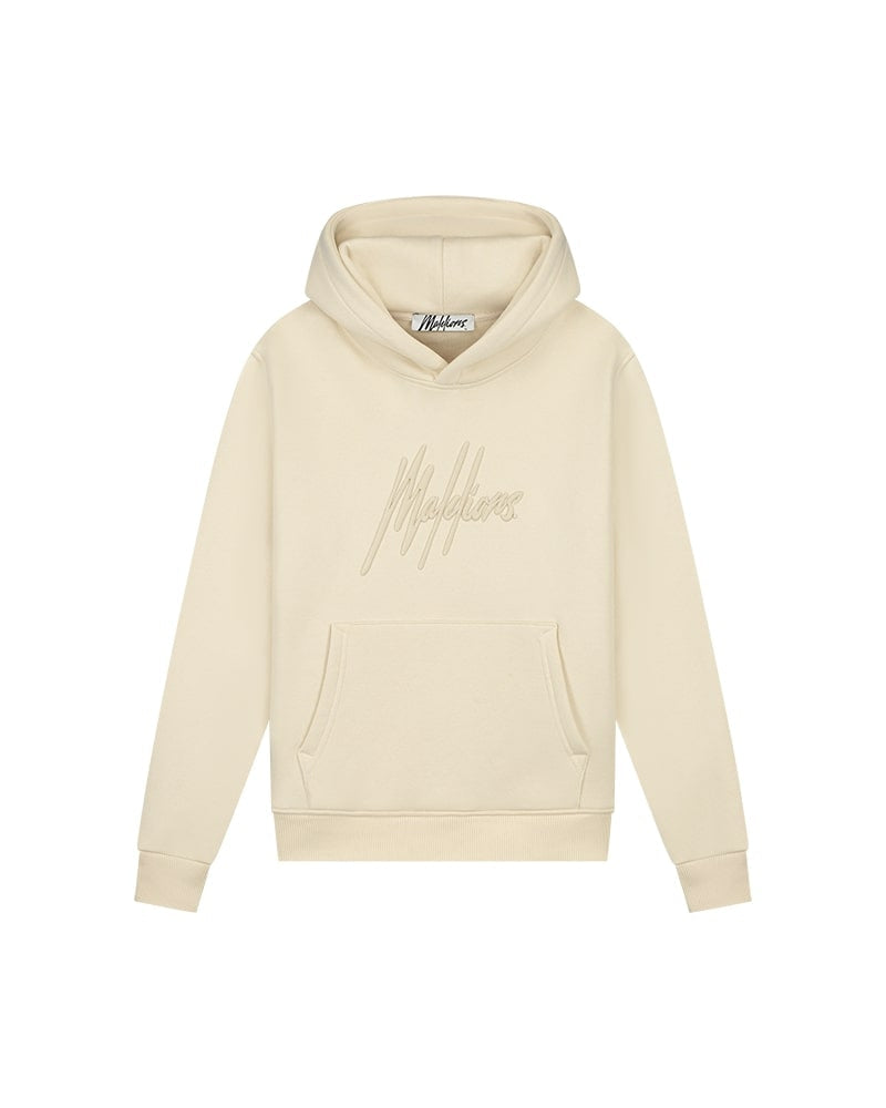 Malelions Women Essentials Hoodie | Beige