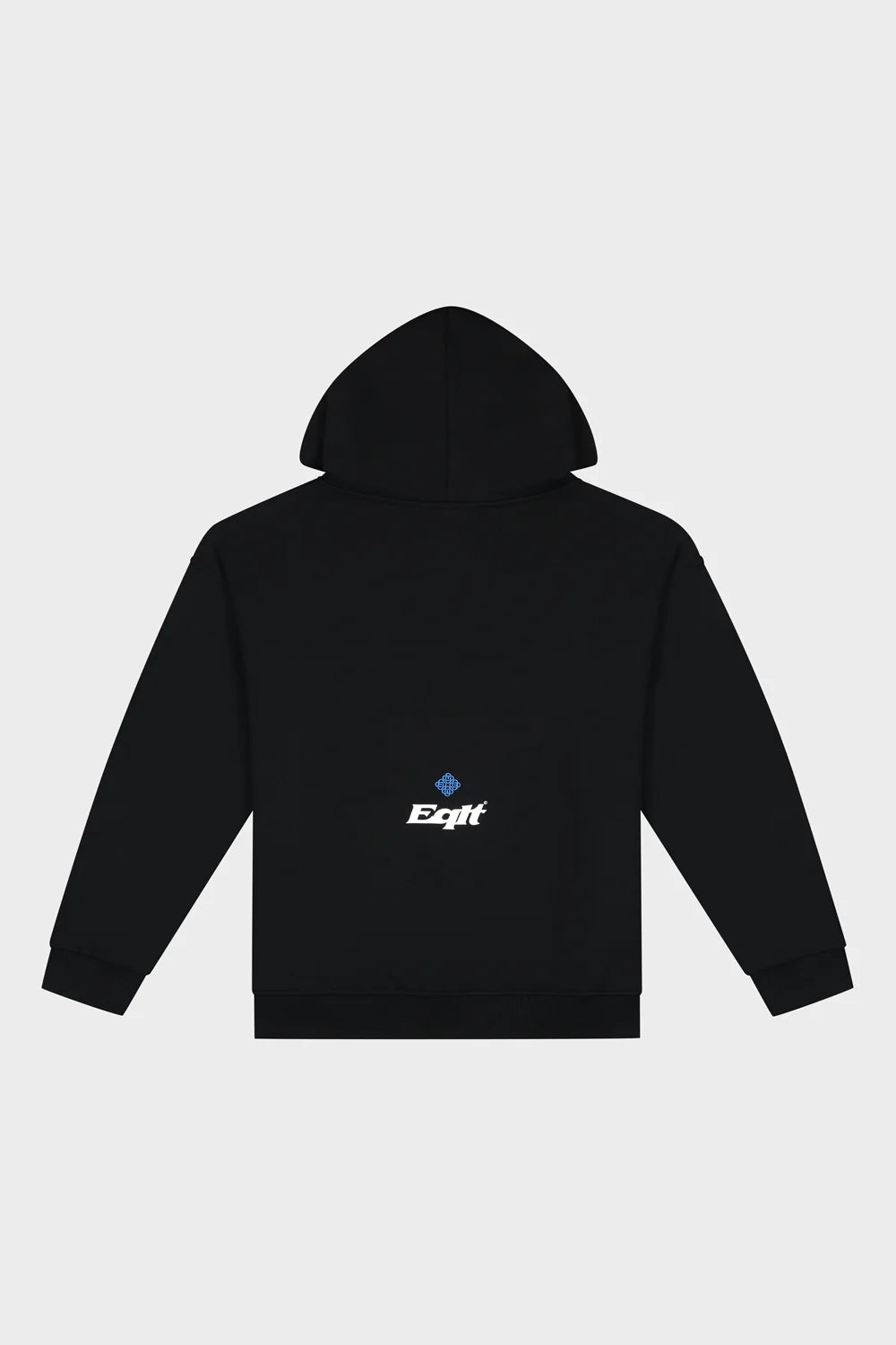 JERSEY OVERSIZED HOODIE BLACK