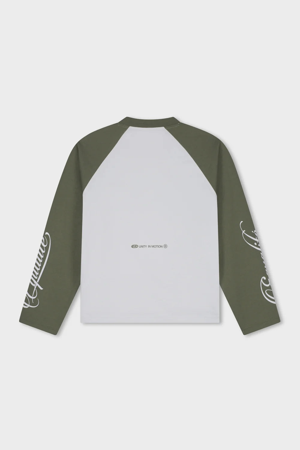 Equalité Jett Raglan Longsleeve Tee White & Basel Green