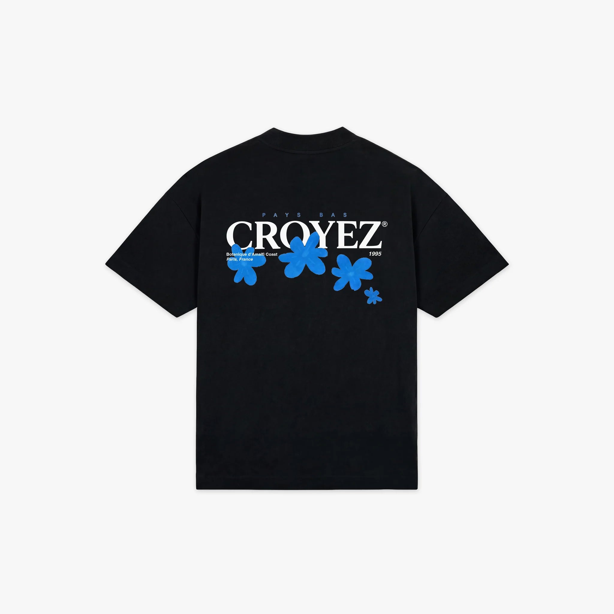 Croyez Botanique T-Shirt | Black/Tiffany Blue