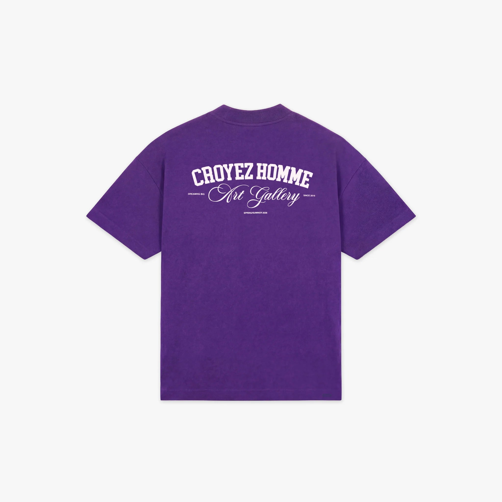 Croyez Art Gallery T-Shirt | Dark Purple