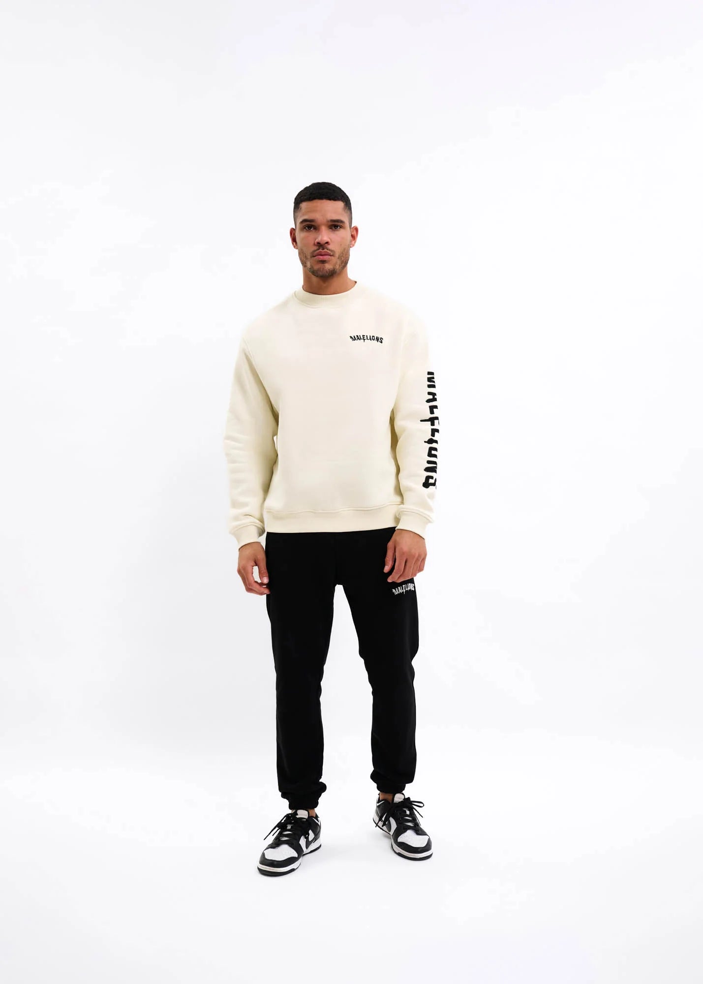 Malelions Men Graffiti Sweater | Off White