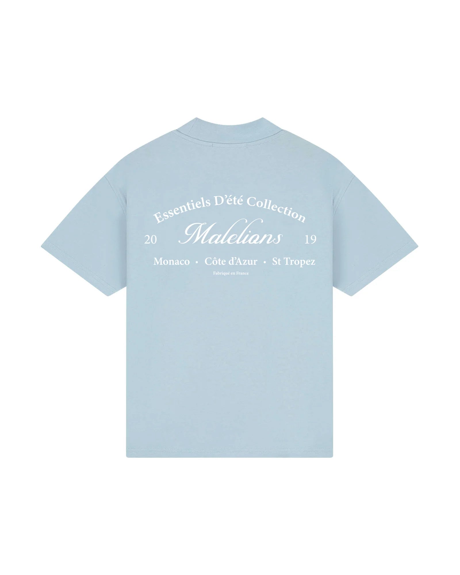Malelions Men Marina T-Shirt | Vista Blue