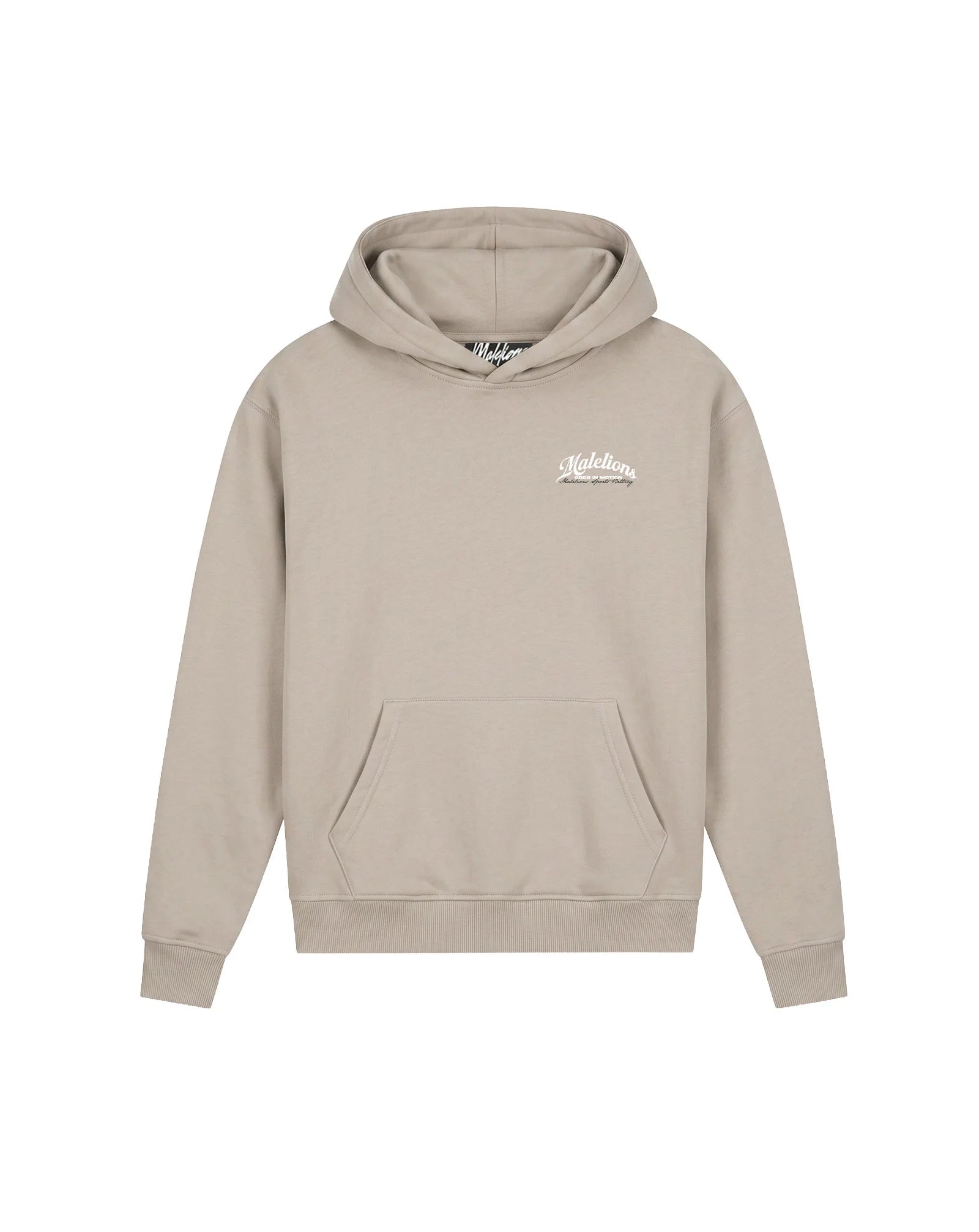 Malelions Men Sports Betting Hoodie | Almond