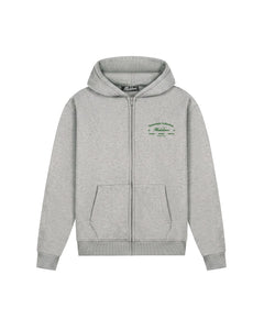Malelions - Men Marina Zip Hoodie - Grey Melange
