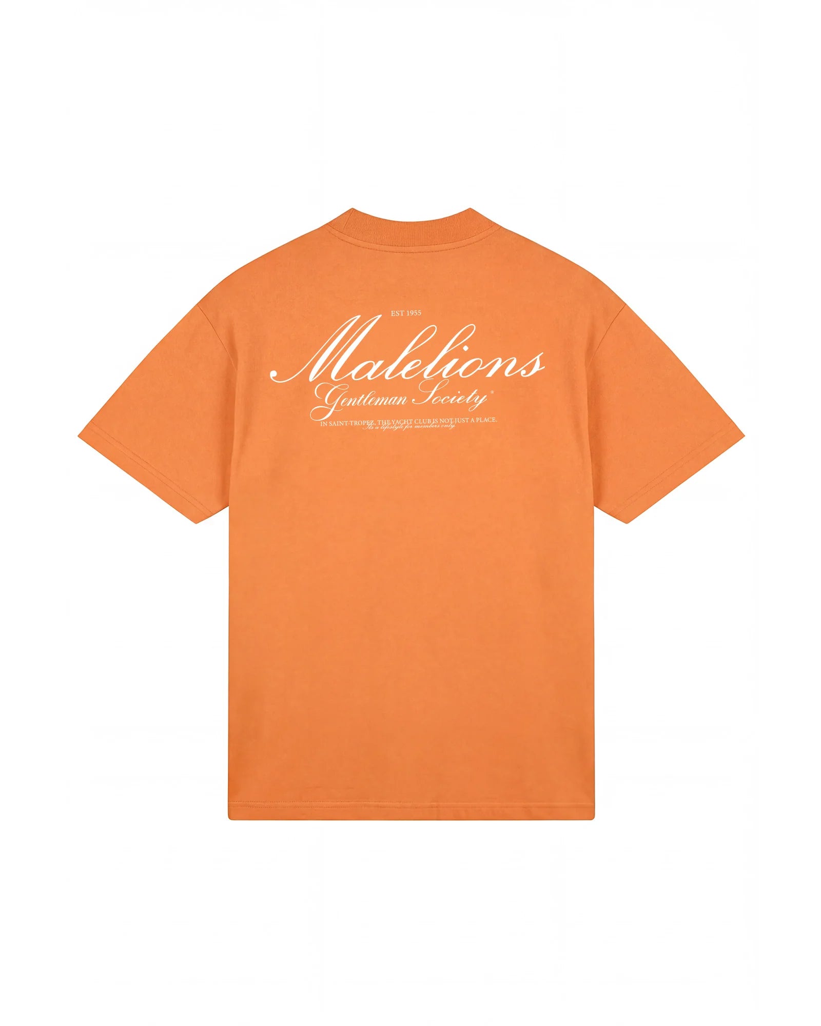 Malelions Men Gentleman Society T-Shirt | Orange