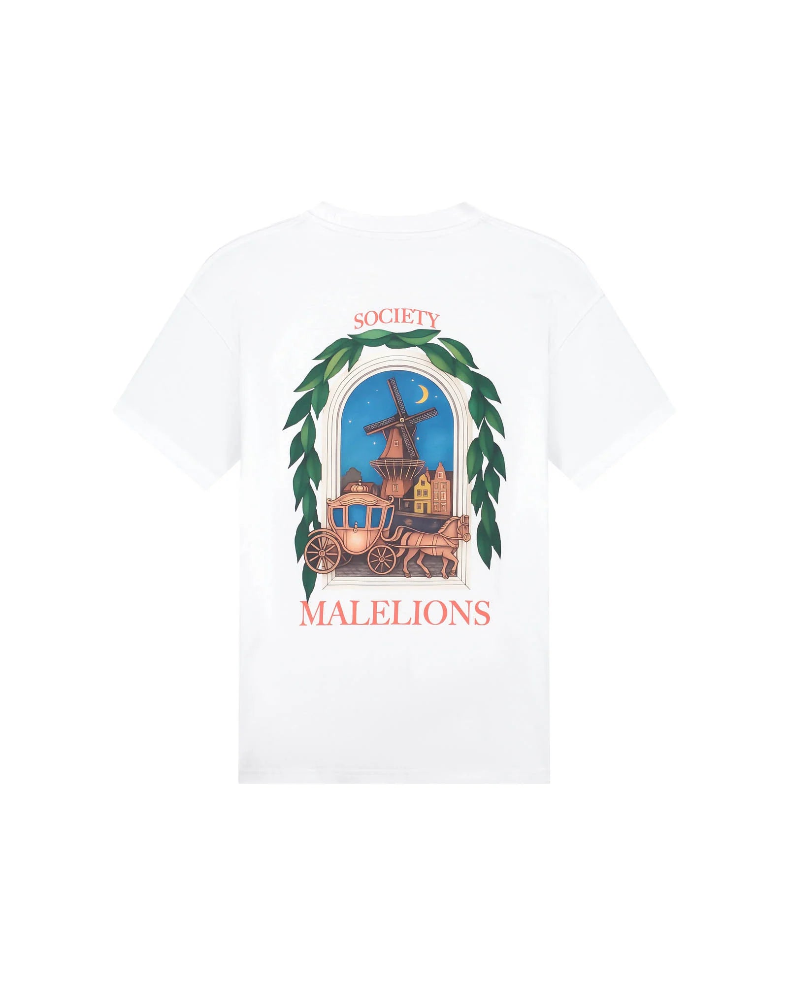 Malelions Men Dokkum T-Shirt | White